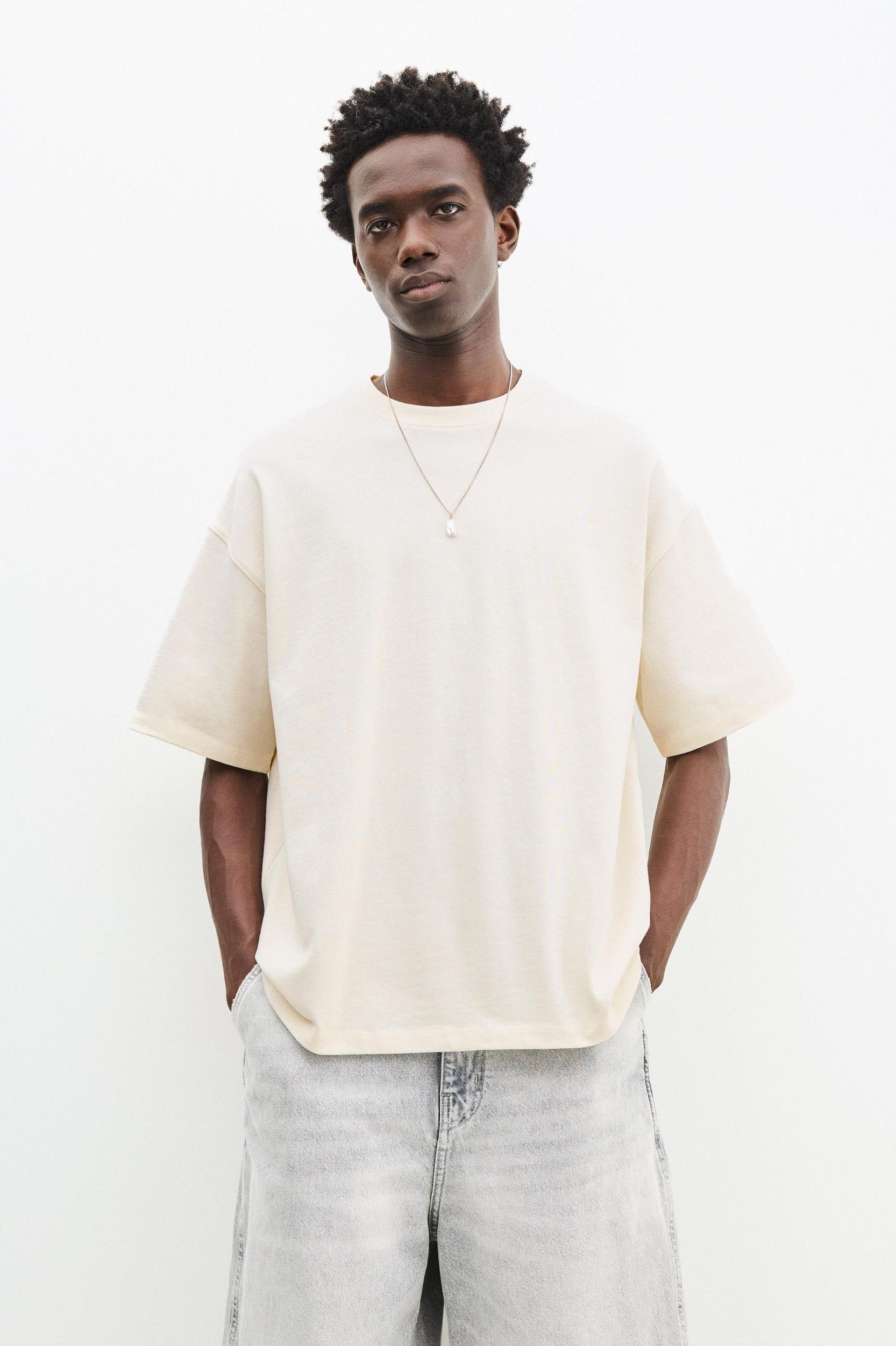 Boxy fit short sleeve T-shirt Product Image