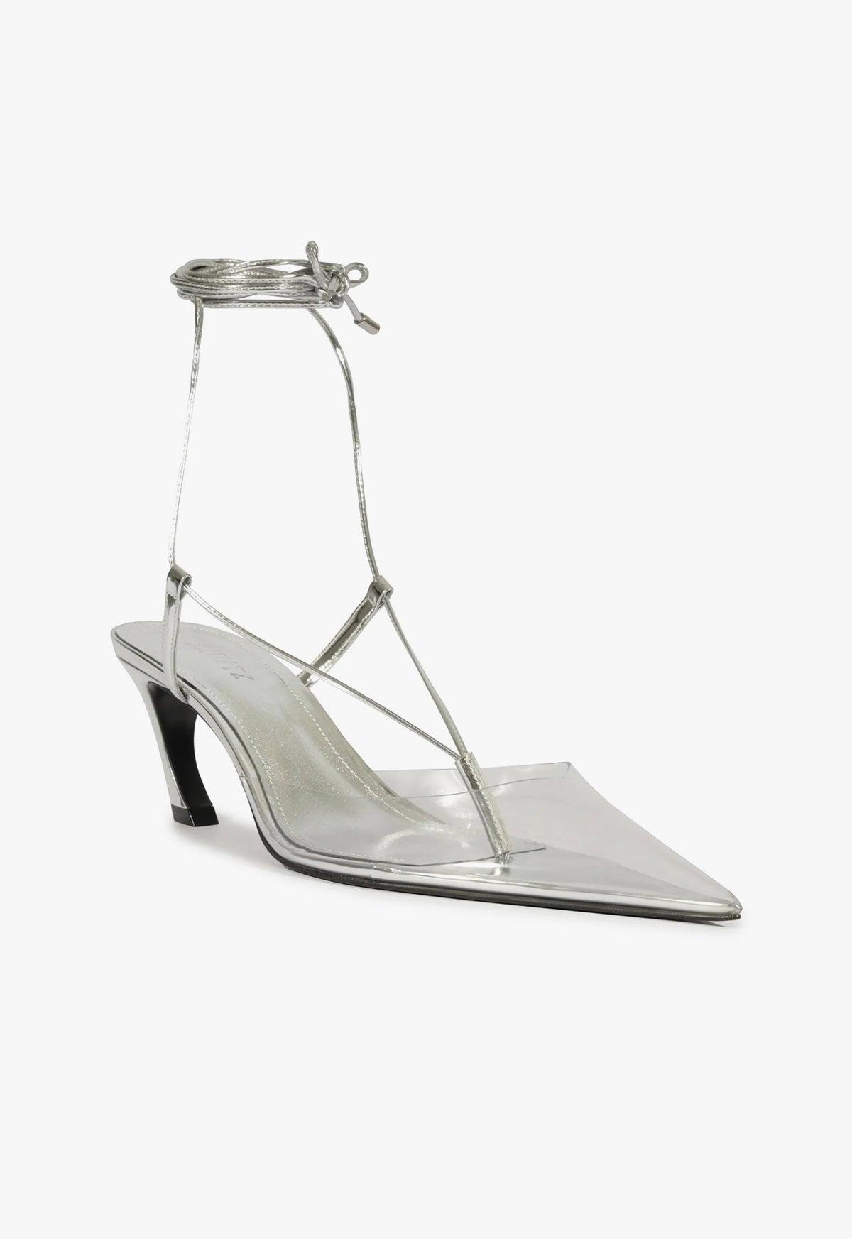 Elyra Mid Specchio Leather Pump Product Image