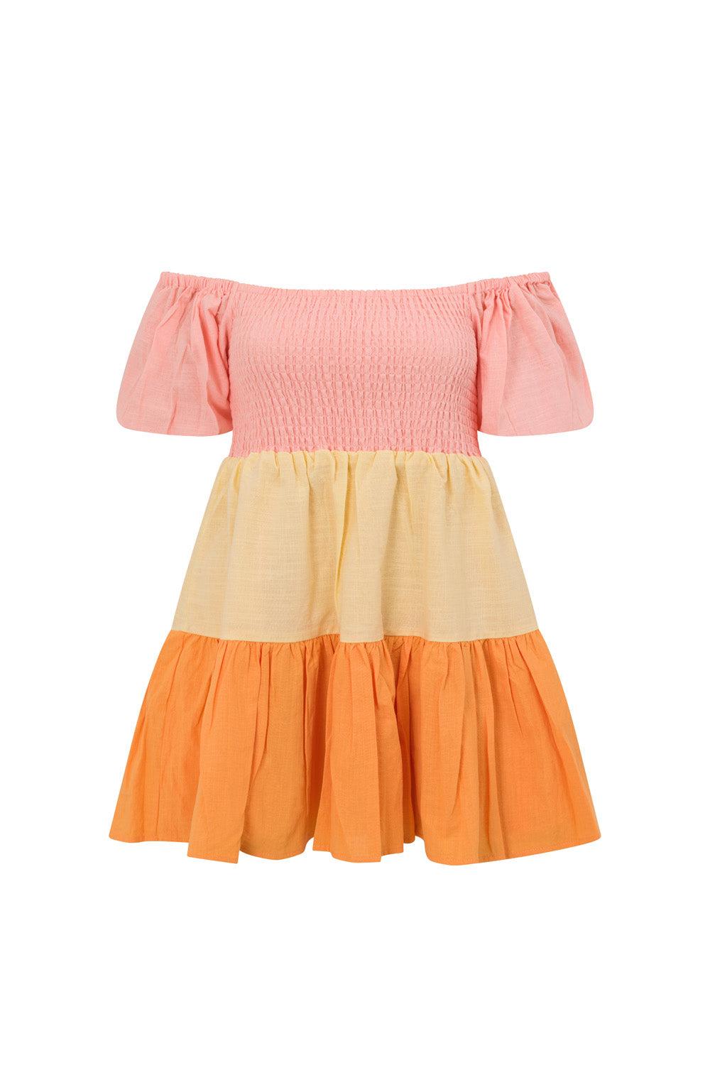 Audrina Off Shoulder Dress Product Image