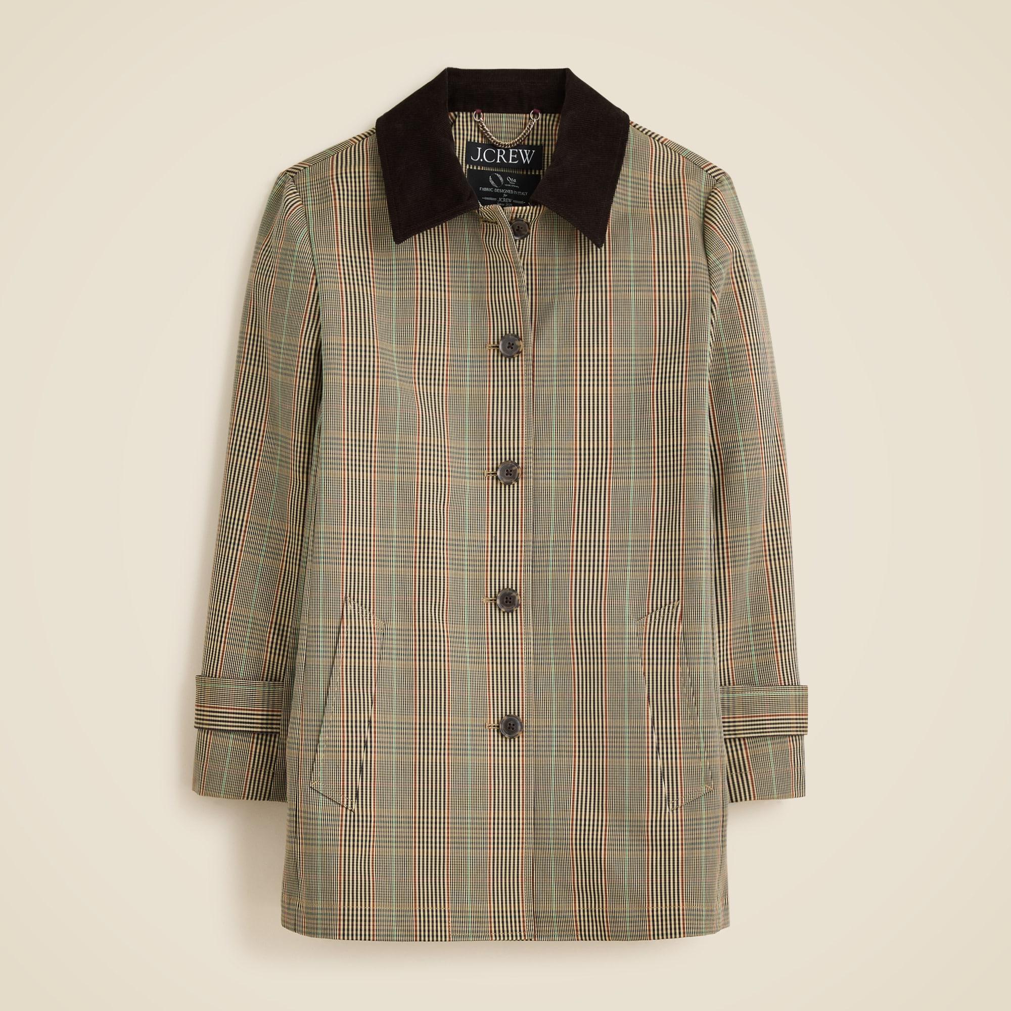 Barn Jacket™ in plaid double-faced cotton Product Image