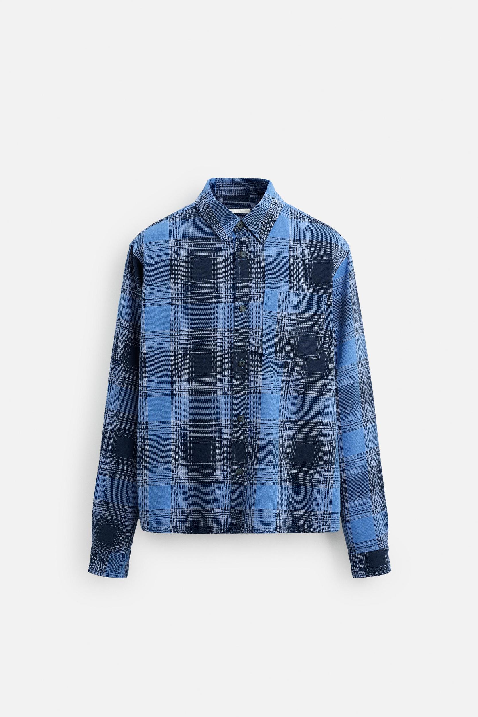 PLAID POCKET SHIRT Product Image