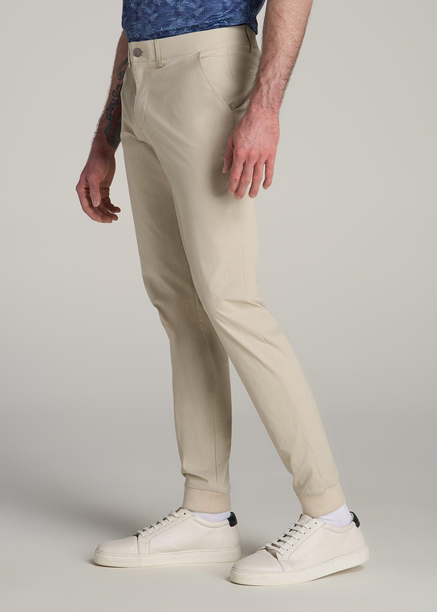 Traveler Joggers for Tall Men in Stone Male Product Image