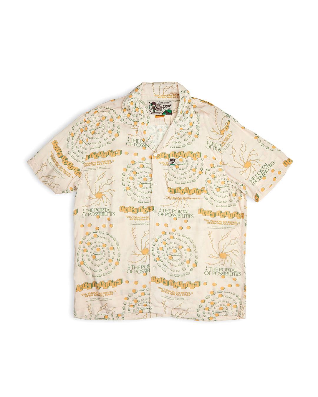 Smithson Short Sleeve Shirt - Dirty White Product Image
