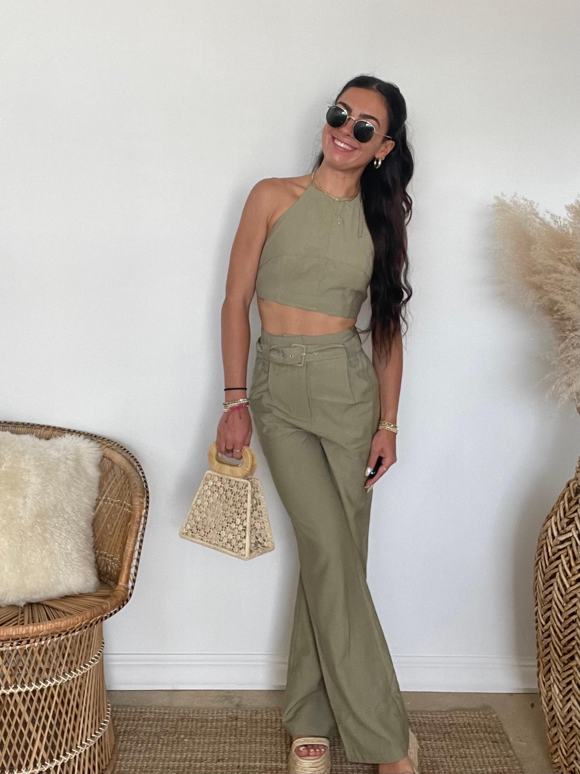 En Saison | Aubin Wide Leg Pants | FINAL SALE Product Image