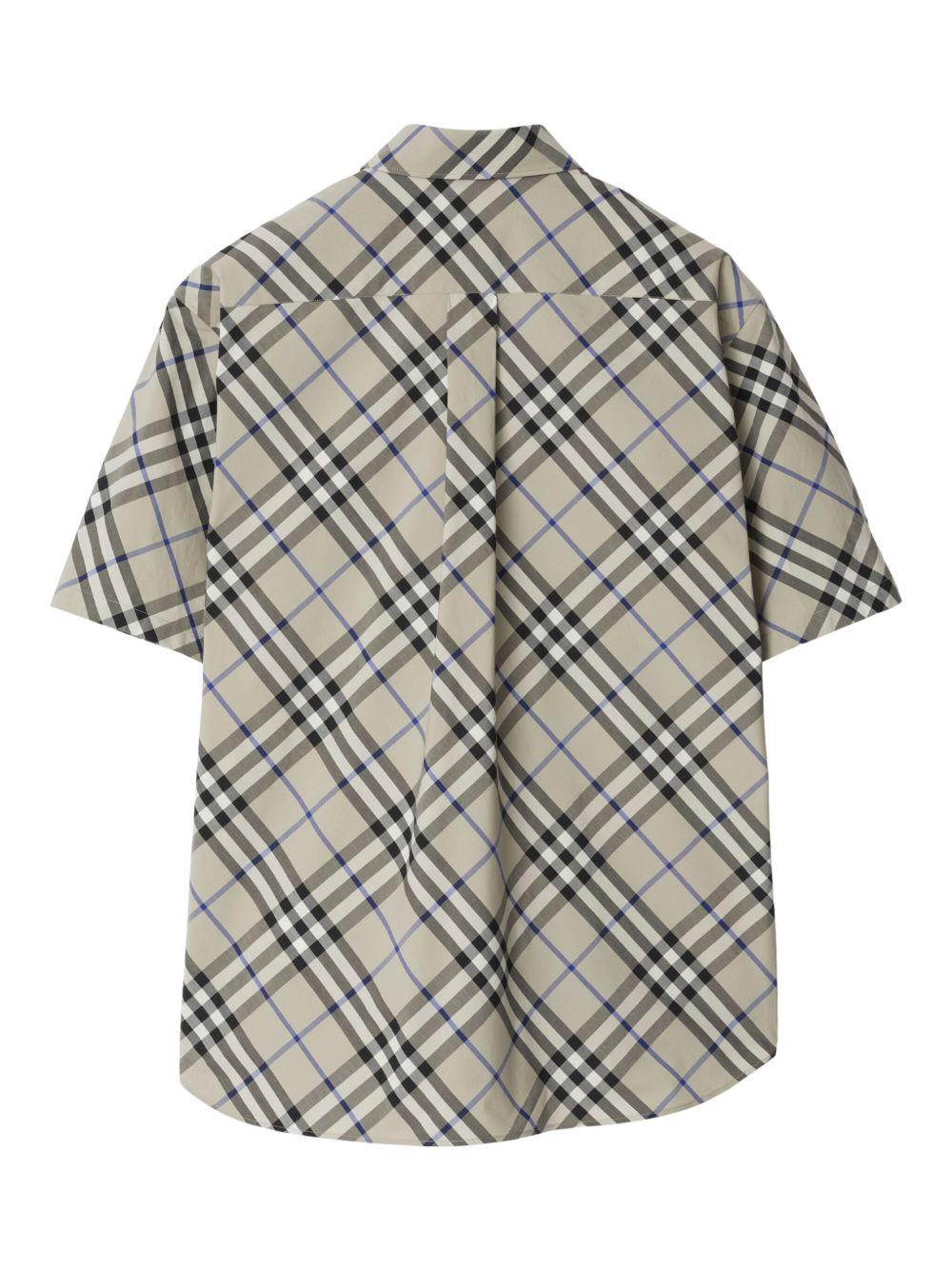 Nova Check-jacquard shirt Product Image