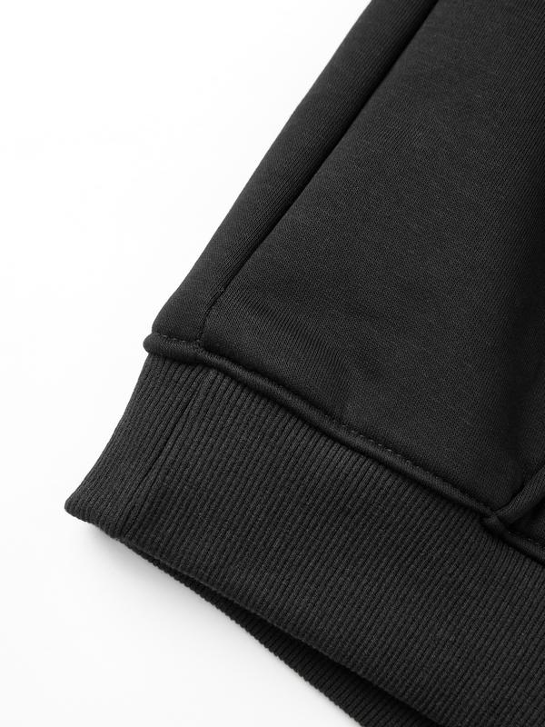 Men's Solid Pinch Pleat Oversized Hoodie Product Image