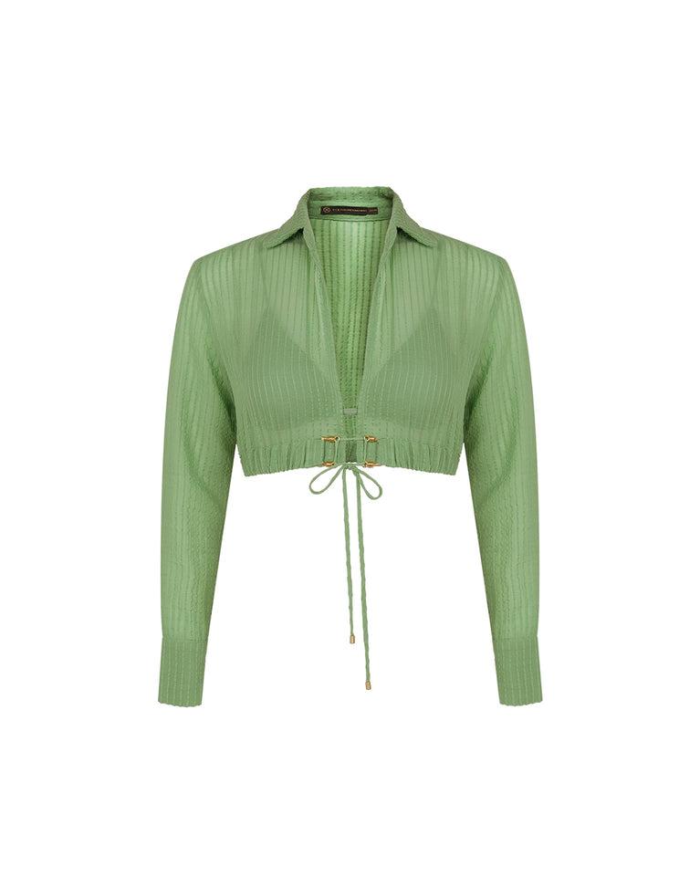 Kim Mini Skirt - Aloe Product Image