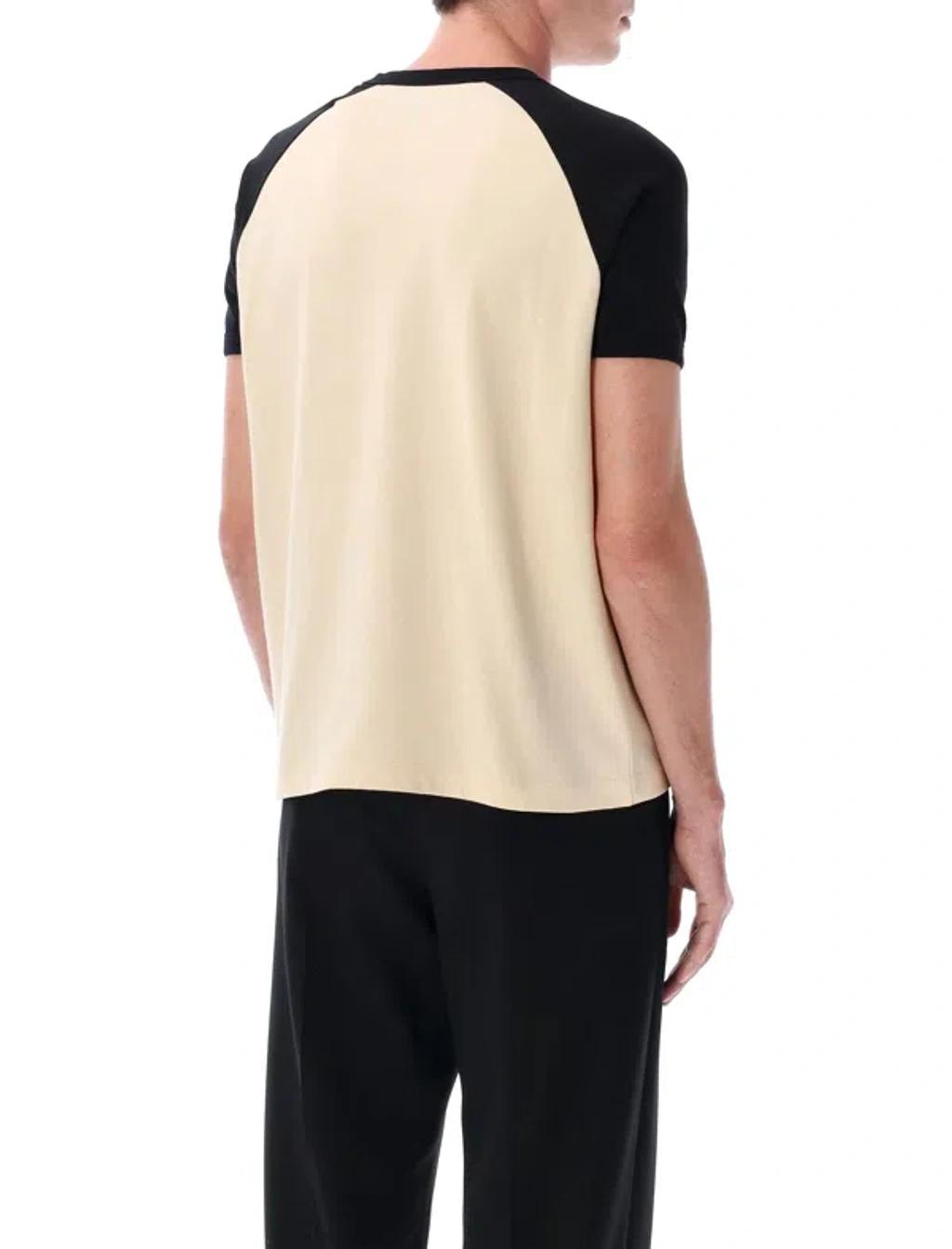 VALENTINO Chez Logo T-shirt In Neutral Product Image