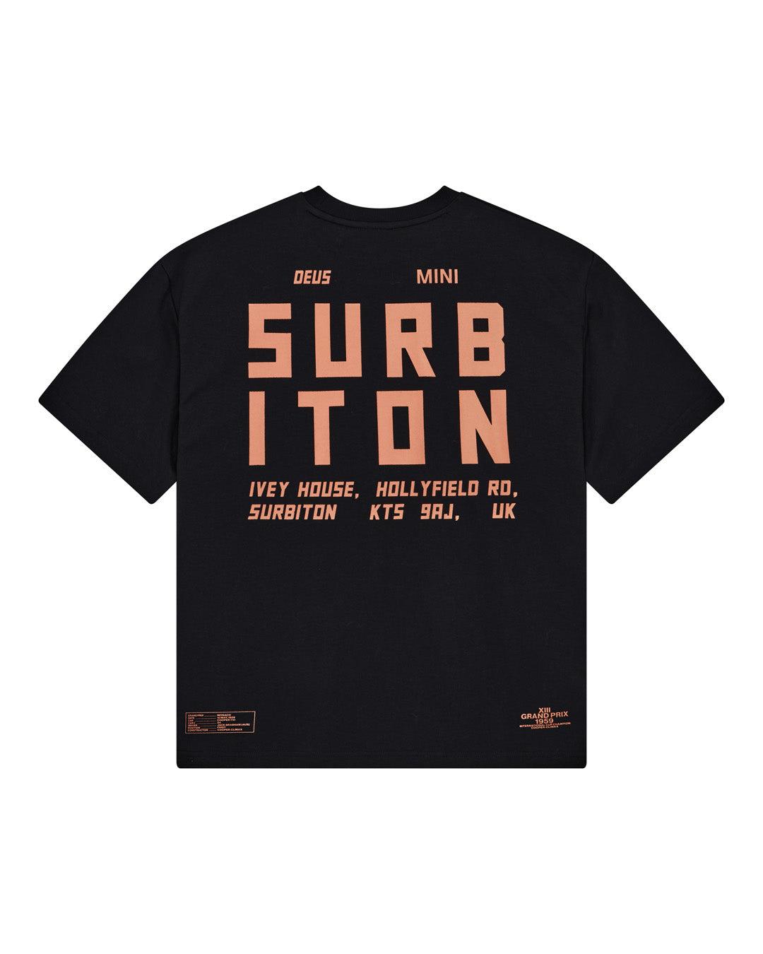 Surbiton Address Tee - Black Product Image