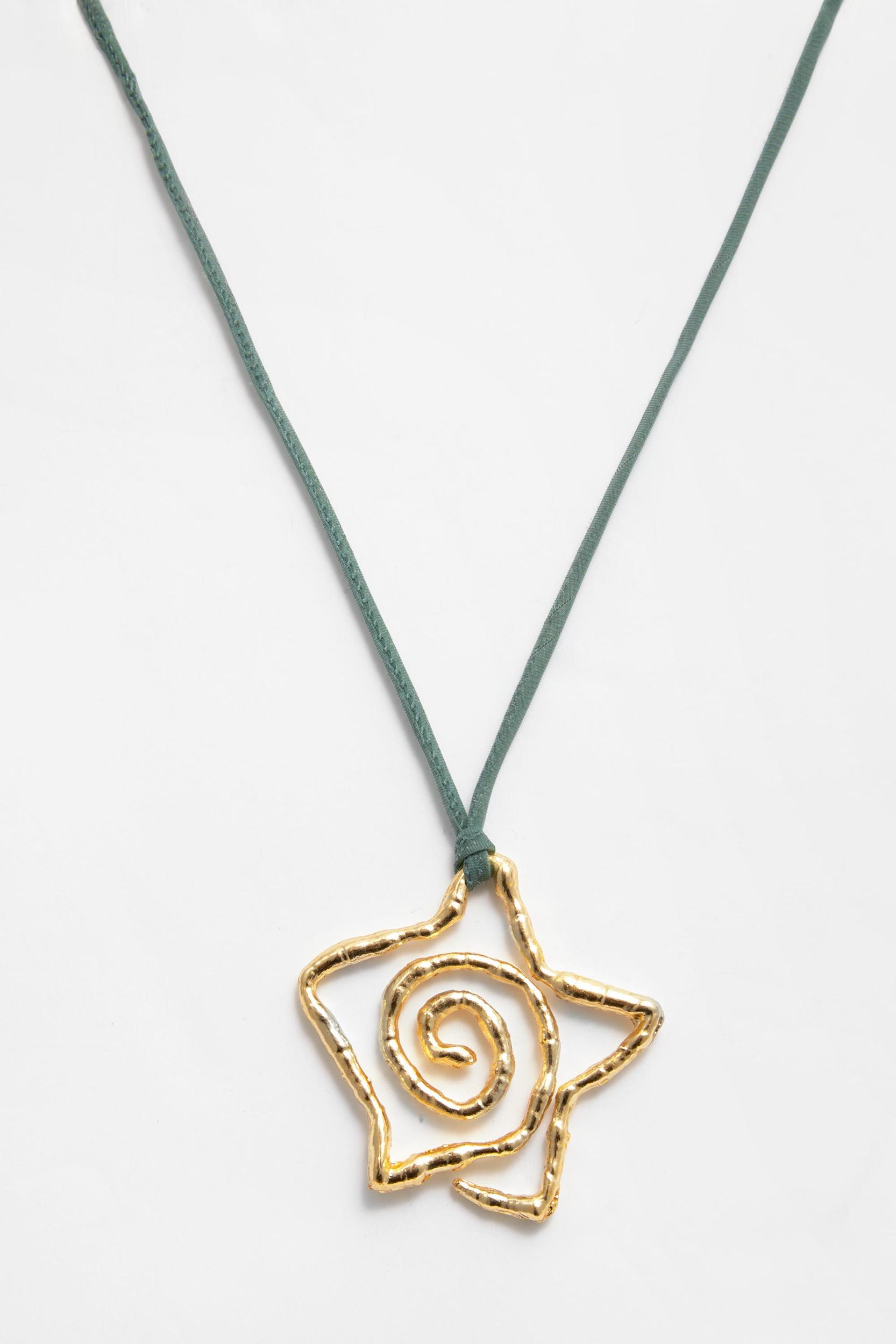 Cord necklace with star pendant Product Image