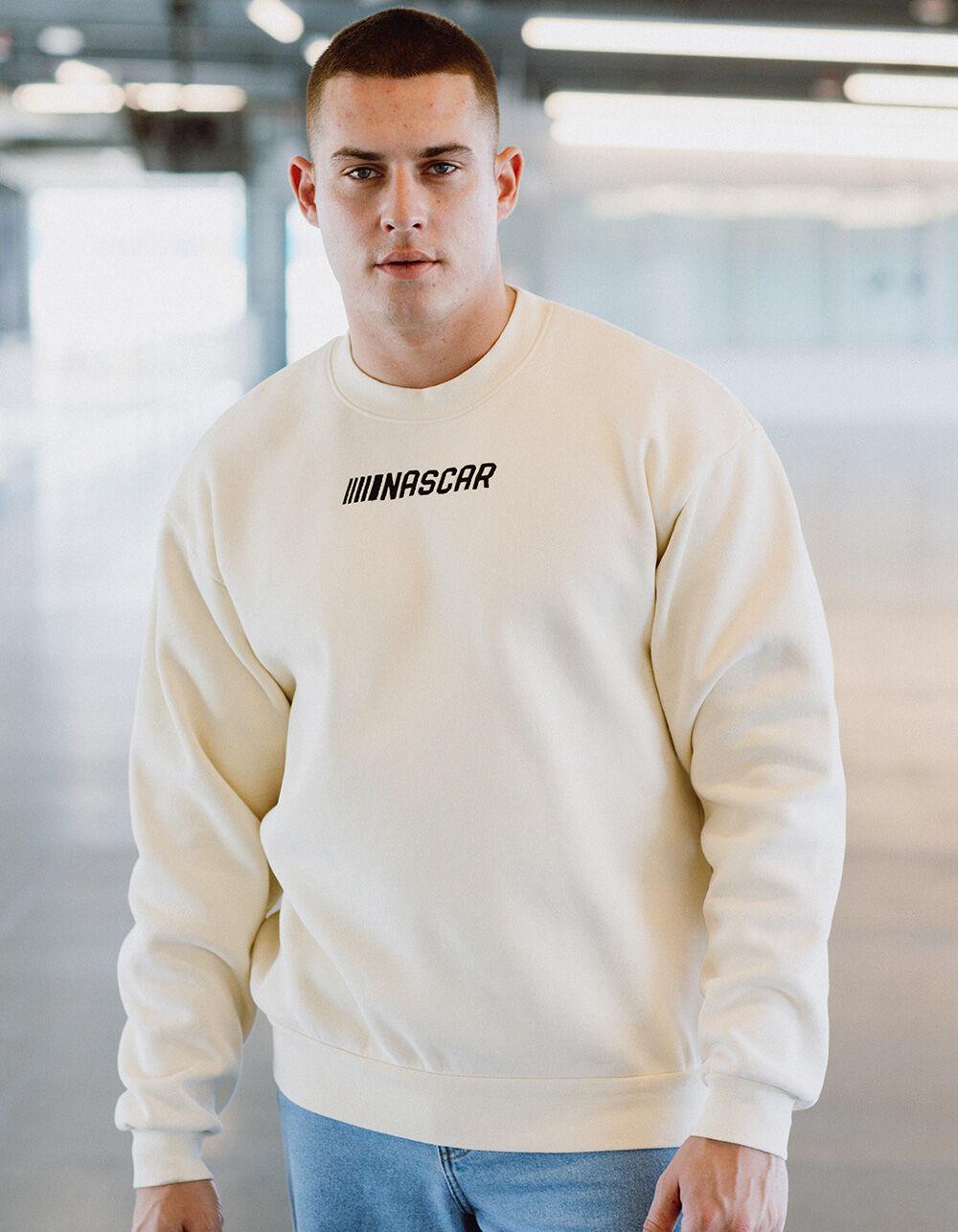 TILLYS x NASCAR Bristol International Mens Crewneck Sweatshirt - CREAM Product Image