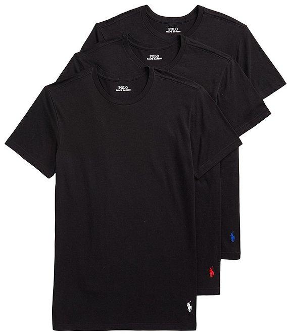 Polo Ralph Lauren Slim Fit Assorted Crew T-Shirt 3-Pack Product Image