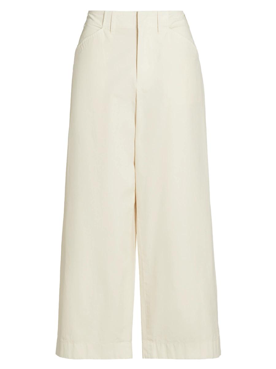 Womens Banks Wide-Leg Cotton Pants Product Image