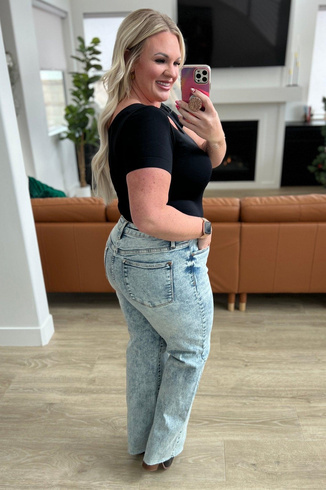 Heavily Invested Striped Ruffle Detail Top (Online Exclusive) Product Image