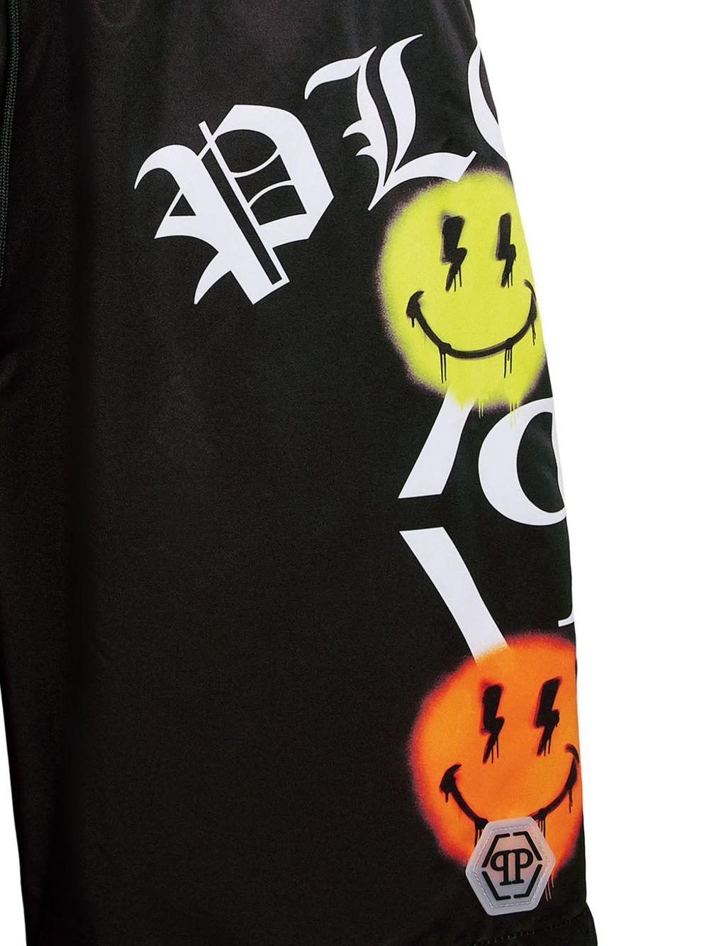 logo-print swim shorts Product Image