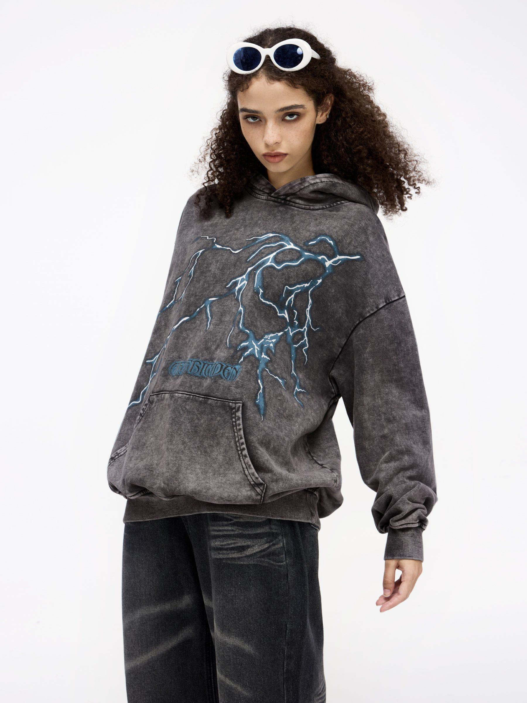 Aelfric Eden Lightning Graphic Hoodie Product Image