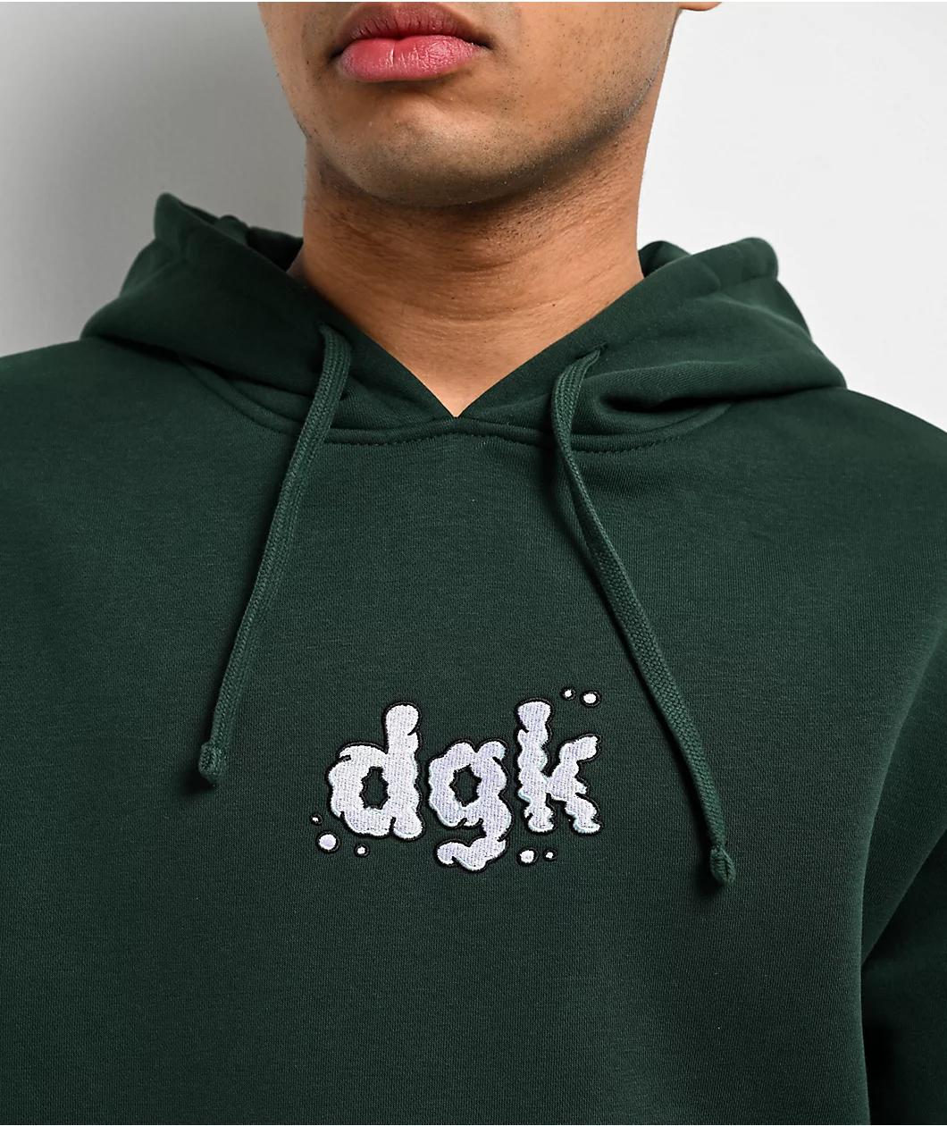 DGK Wonderland Green Hoodie Product Image