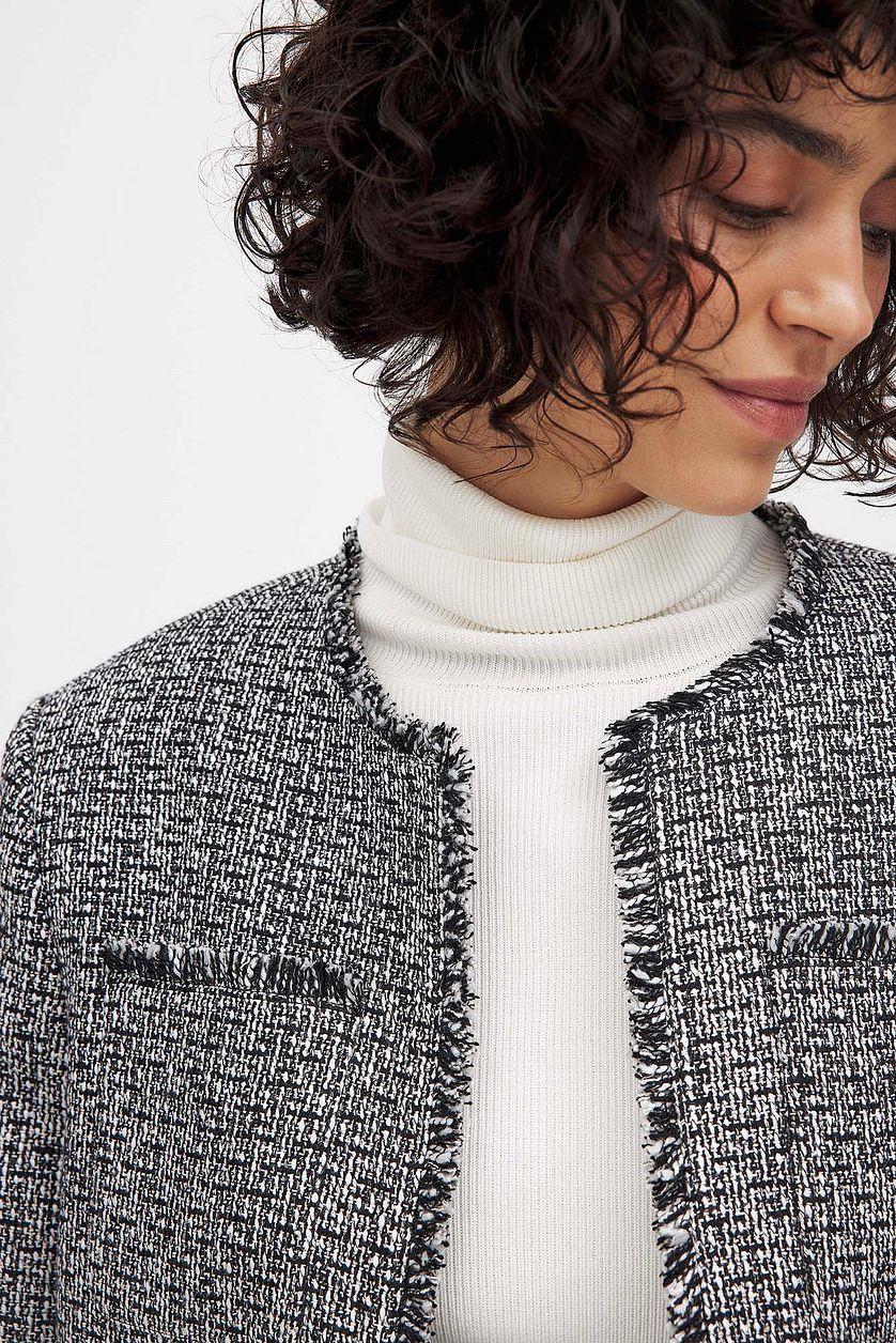 Oversized Tweed Jacket Product Image