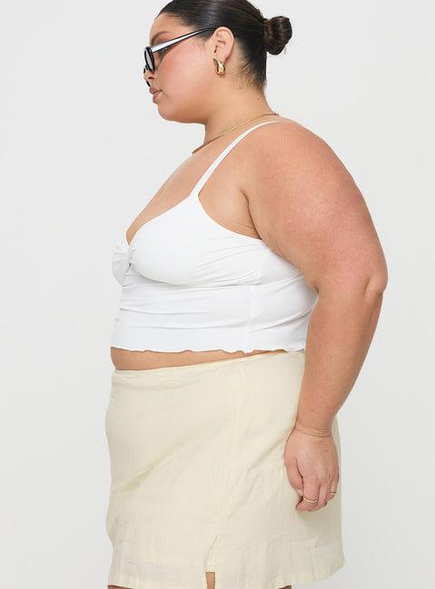 Greyer Top White Curve Product Image