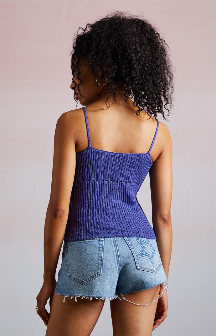 Hyacinth Crochet Charm Tank Top Product Image