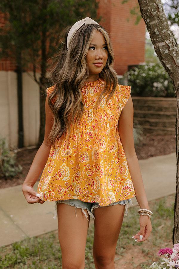 Sunny Spell Shift Top Product Image