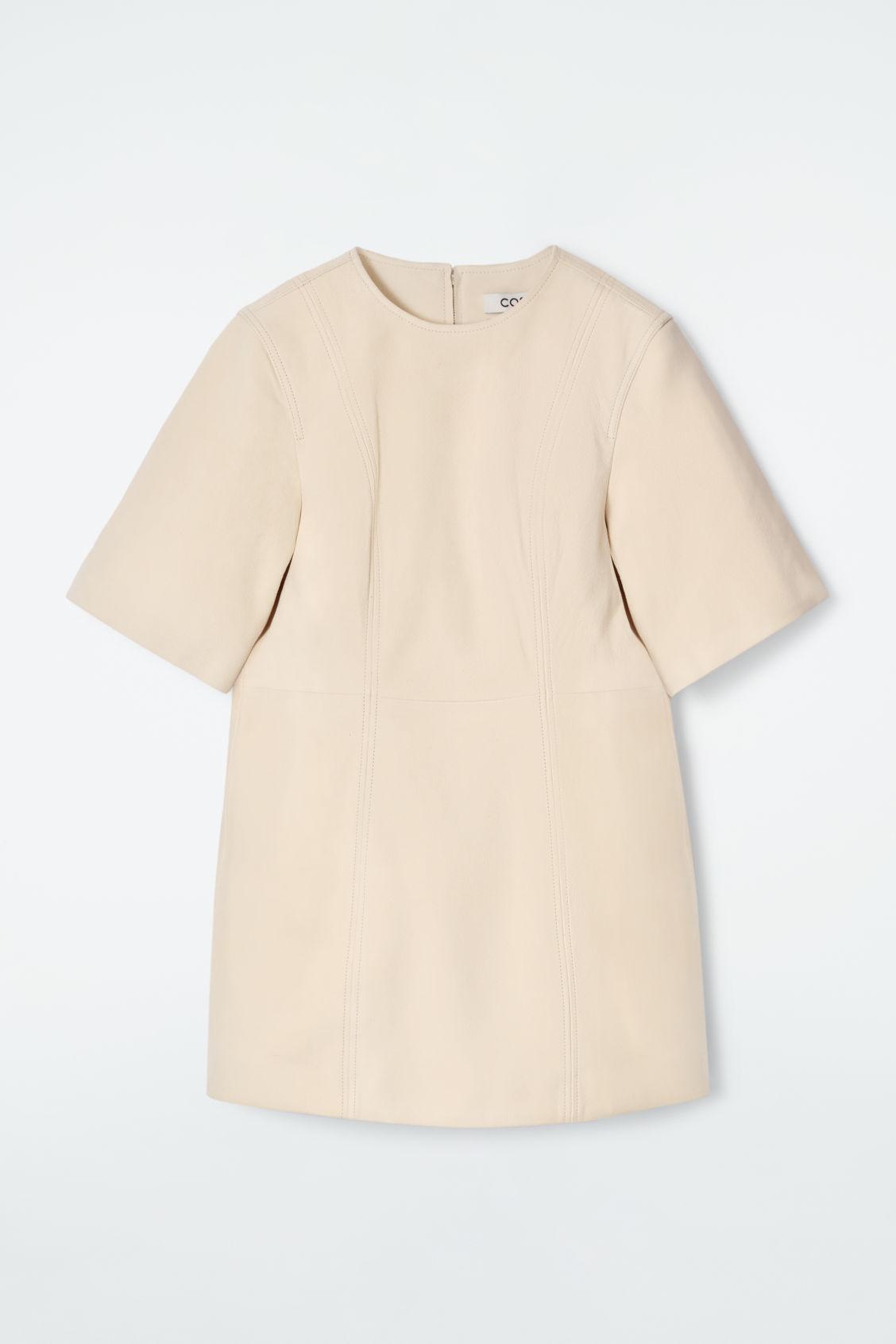 SUEDE MINI T-SHIRT DRESS Product Image