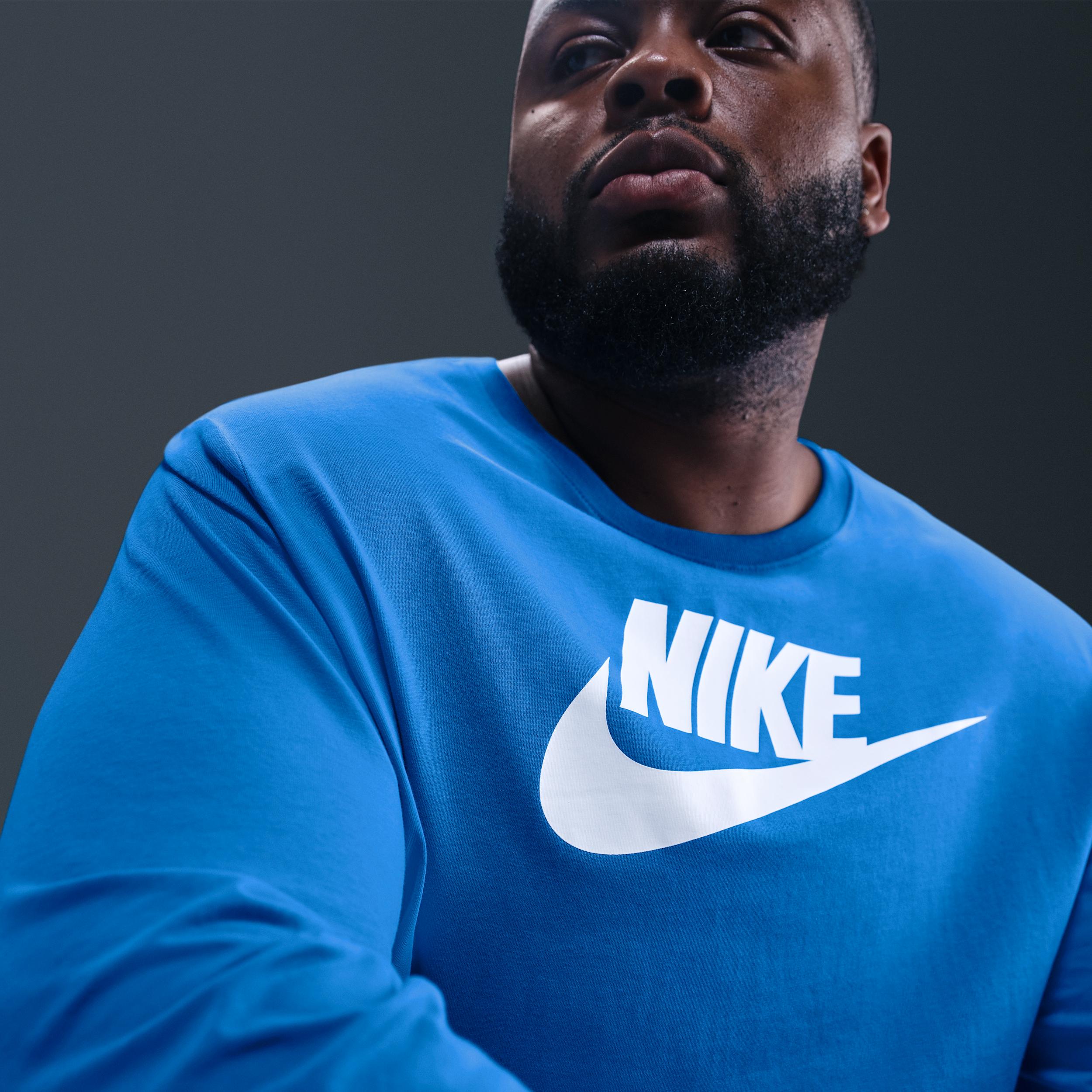 Mens Nike Sportswear Long-Sleeve T-Shirt | CI6291-435 Product Image