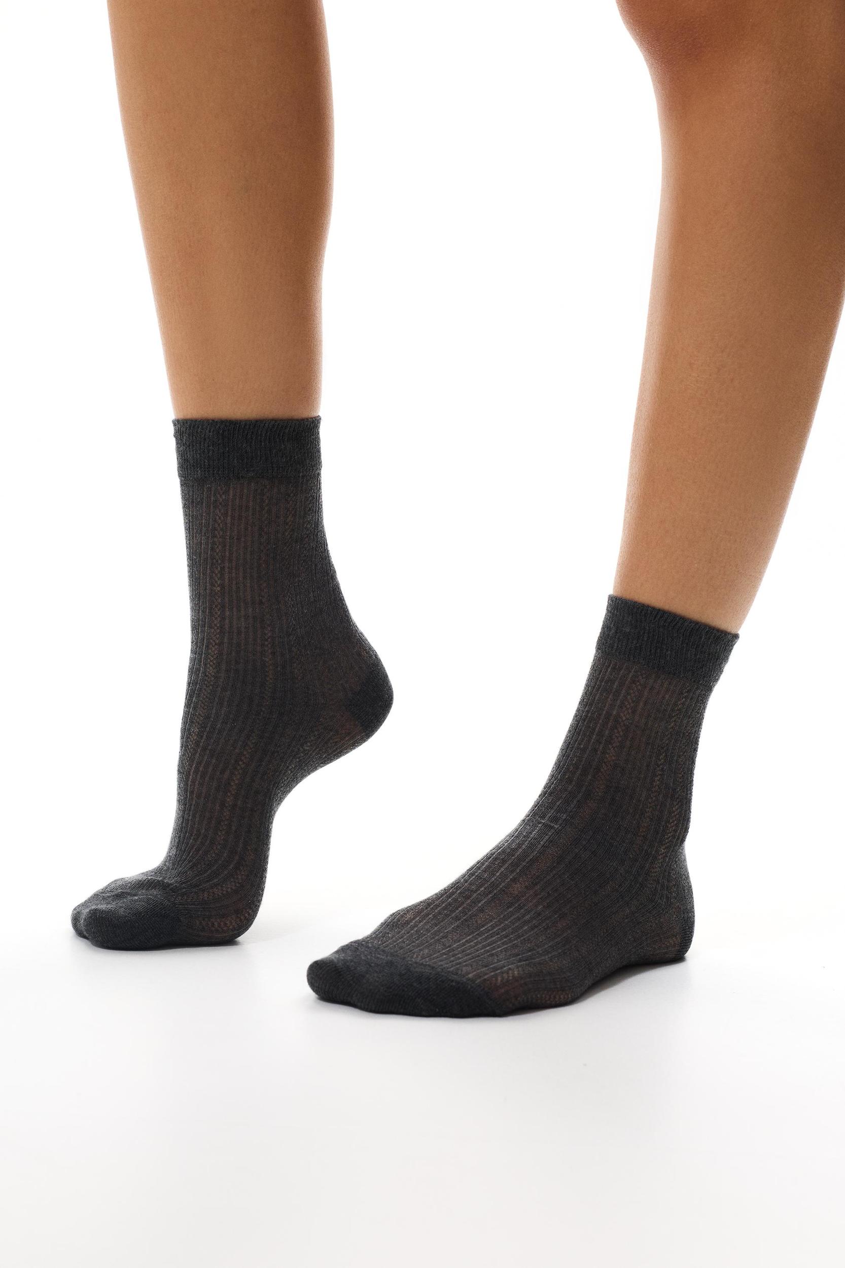 Open knit socks Product Image