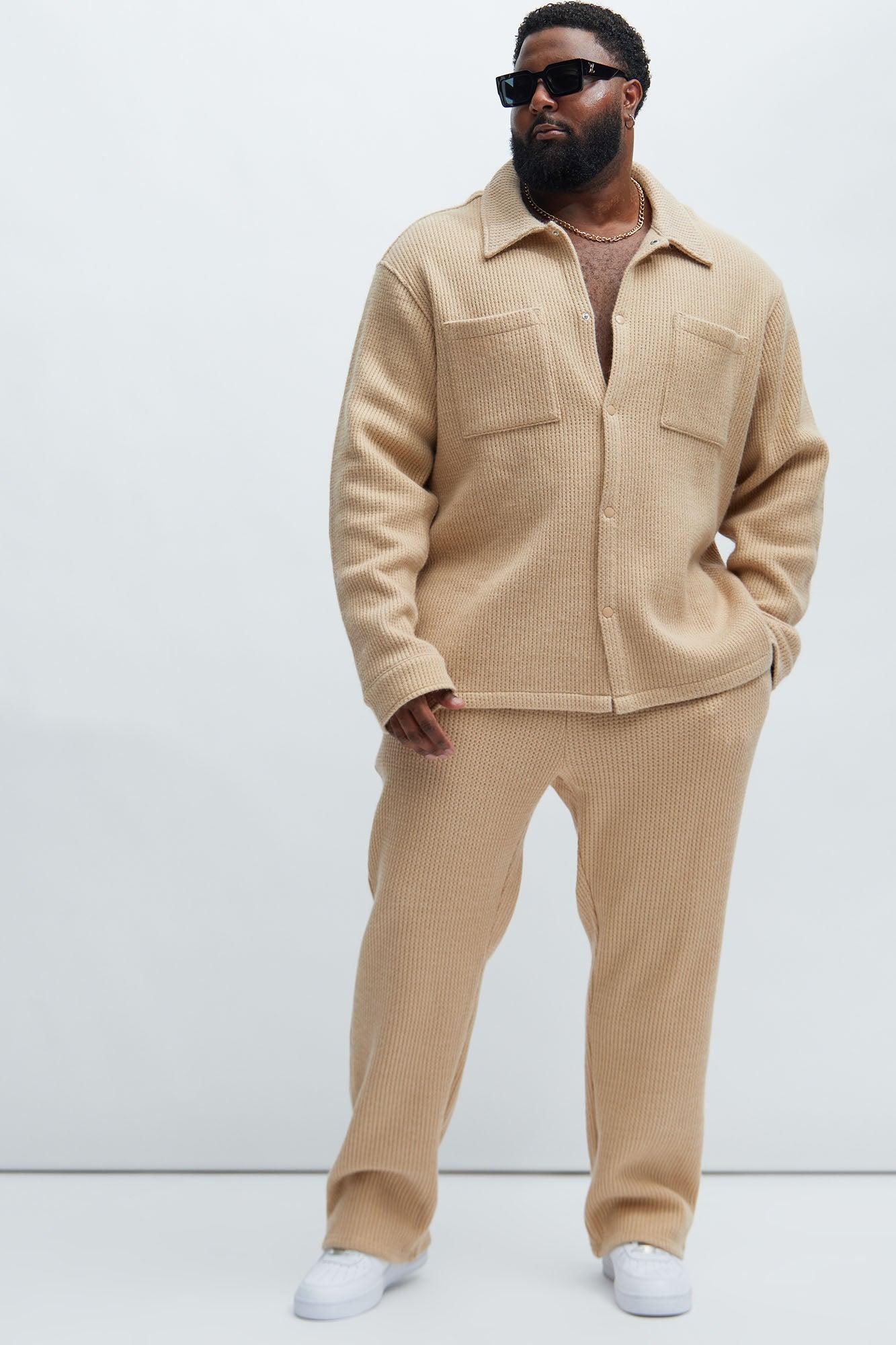 Otis Long Sleeve Shirt - Tan Product Image