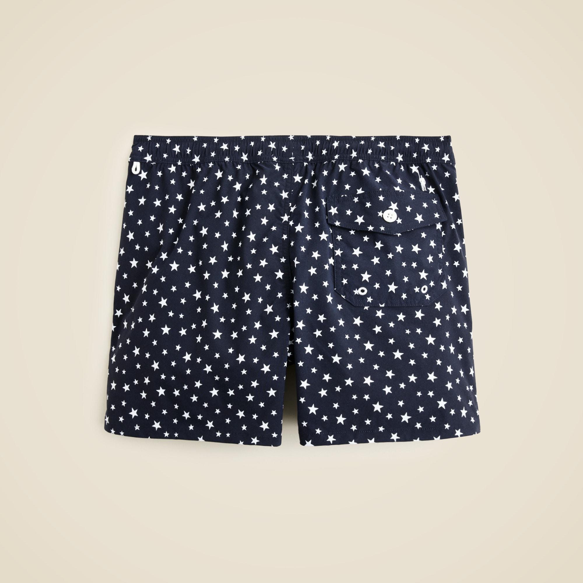 6'' stretch swim trunk in print with ECONYL® nylon Product Image