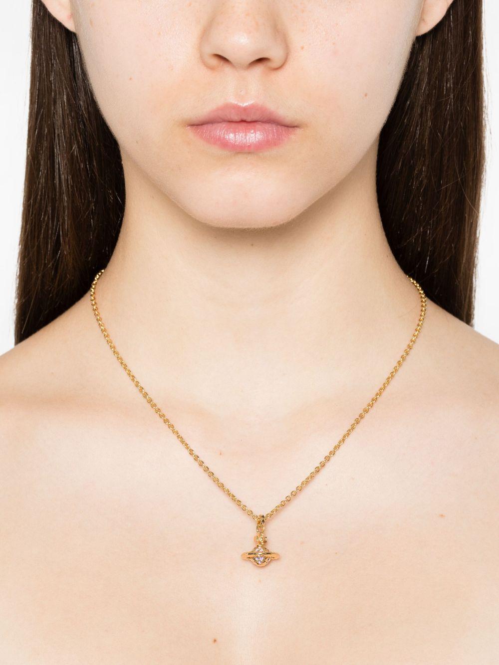 orb-pendant chain necklace Product Image