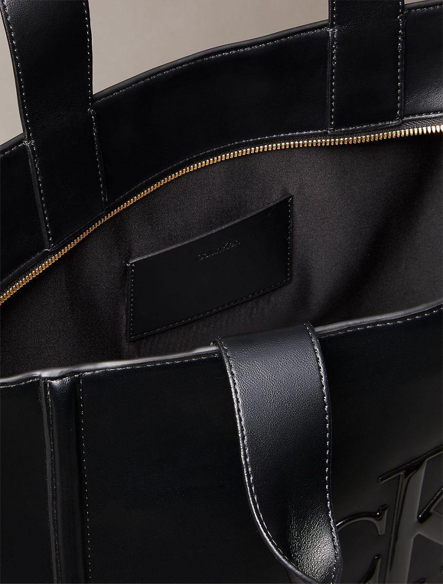 Embossed Monogram Logo Tote Bag Product Image