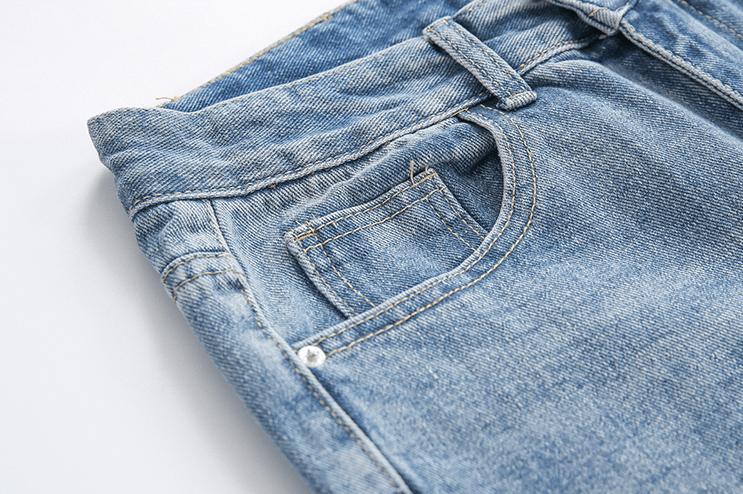 RT No. 1485 DENIM STRAIGHT JEANS Product Image