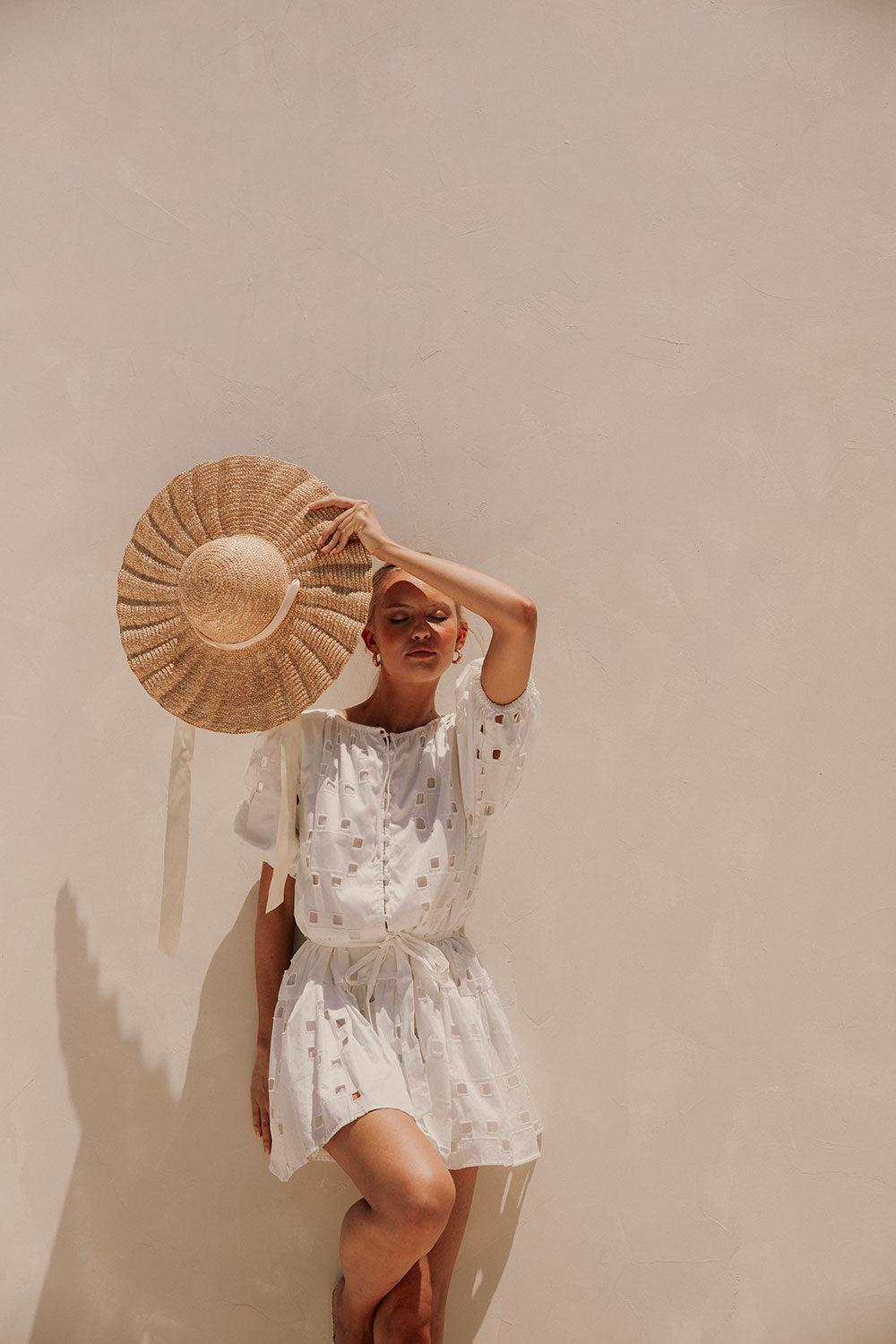 Jayde Dress - Cutwork Product Image