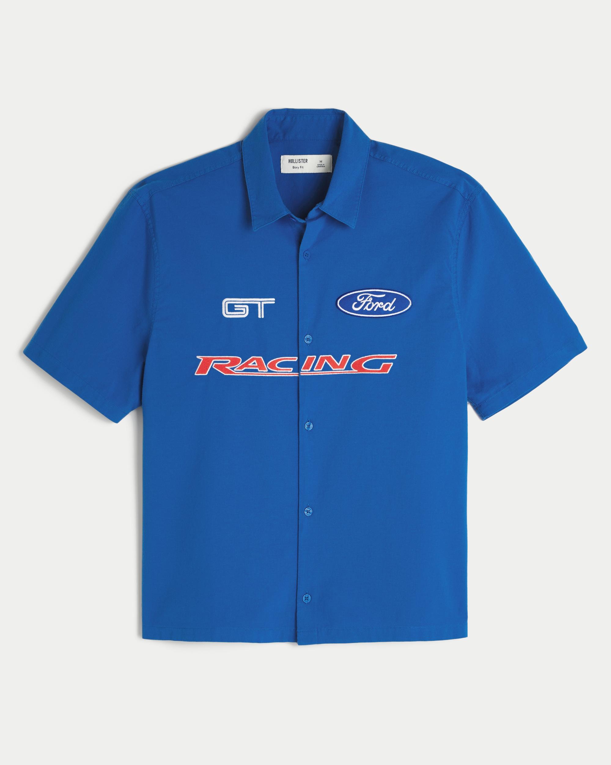 Boxy Ford Racing Graphic Shirt Product Image