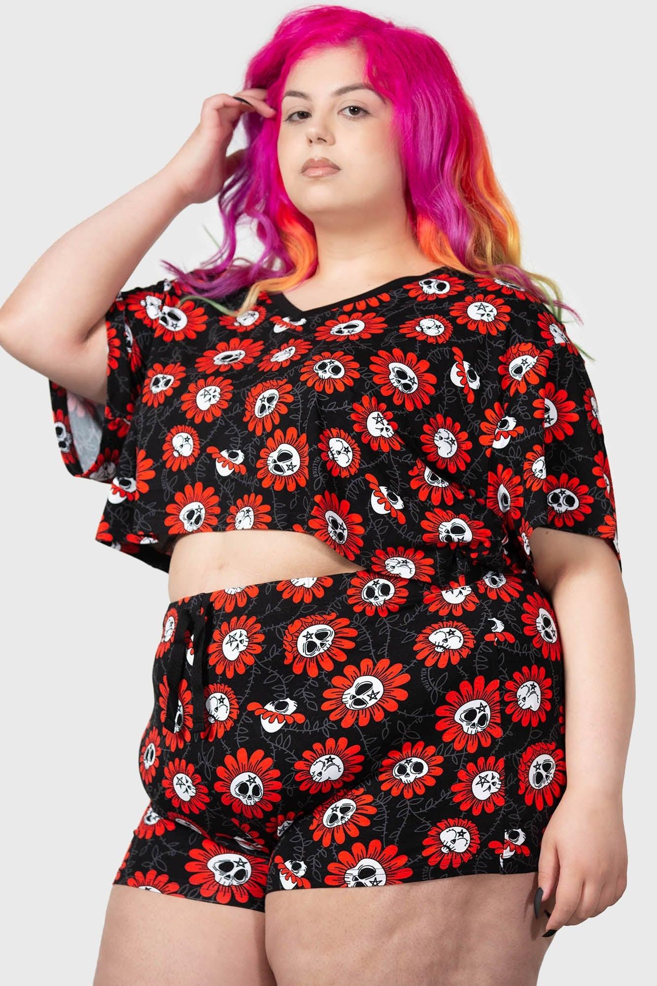 Gloomy Garden V-Neck Top Product Image