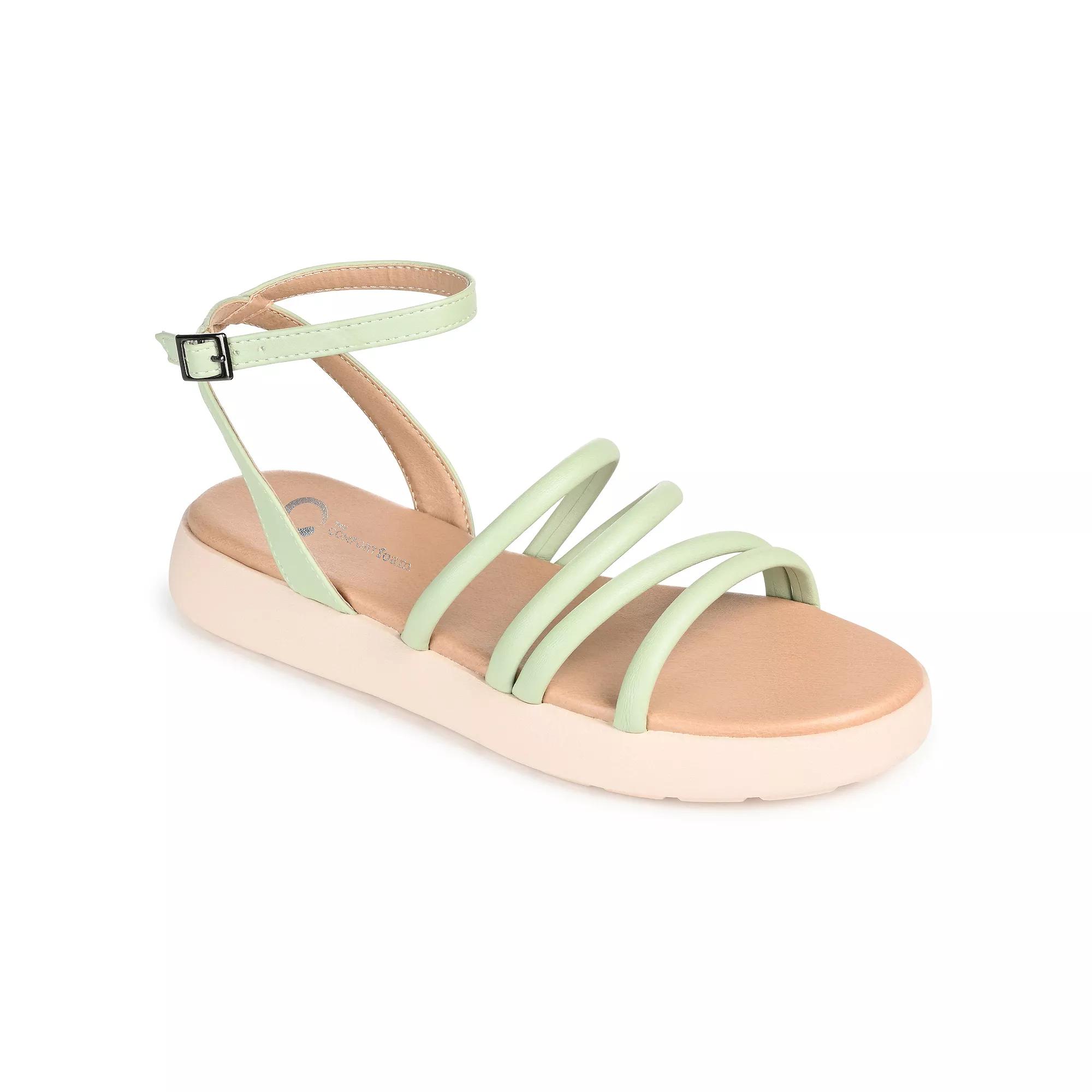 Journee Palomma Women's Strappy Sandals,  Product Image