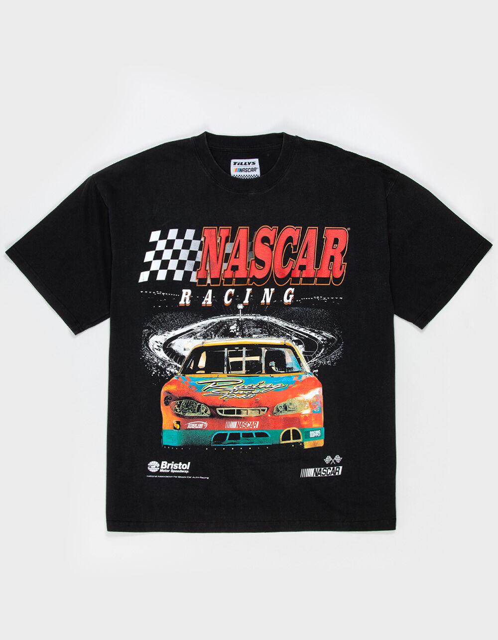 TILLYS x NASCAR Racecar Mens Boxy Tee - BLACK Product Image