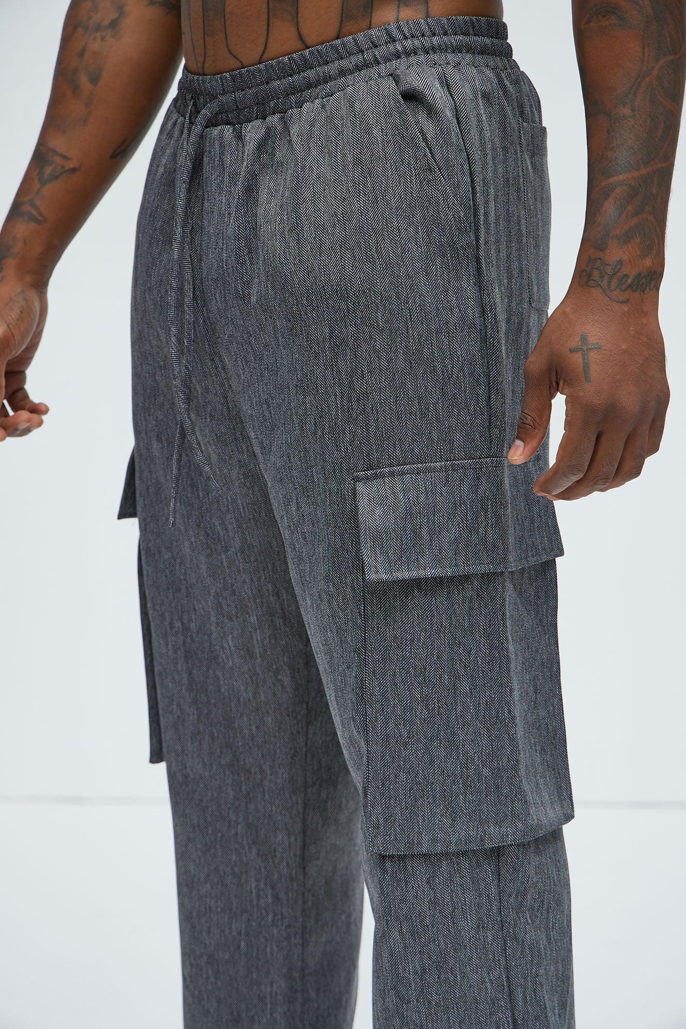 Double Time Cargo Straight Pants - Grey/combo Product Image