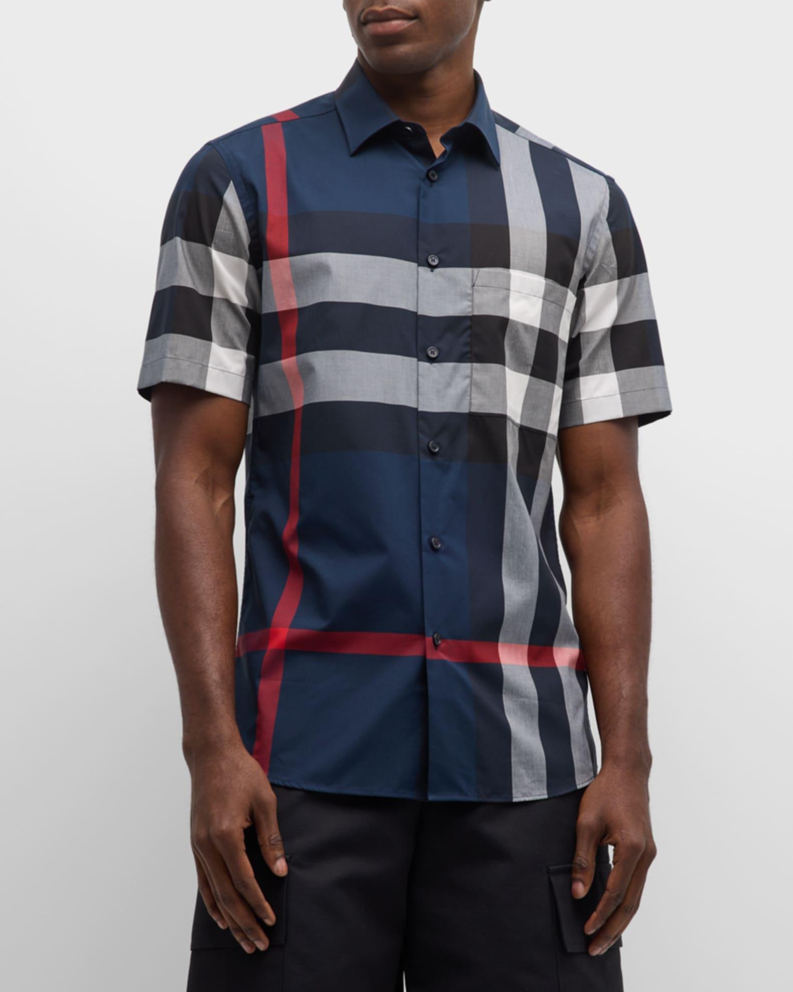 Men's Summerton Check Button-Down Shirt Product Image