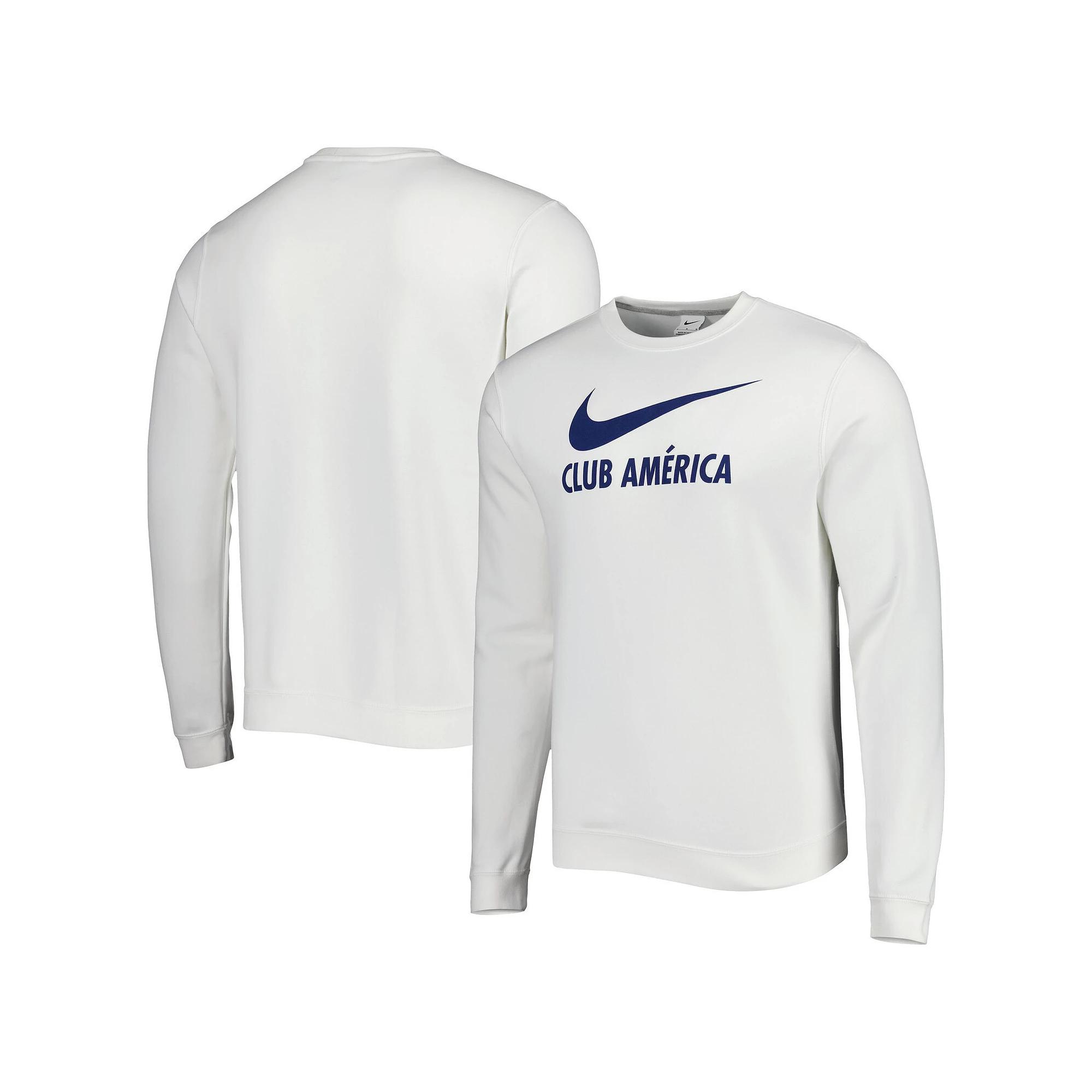 Mens Nike White Club America Lockup Club Pullover Sweatshirt Product Image