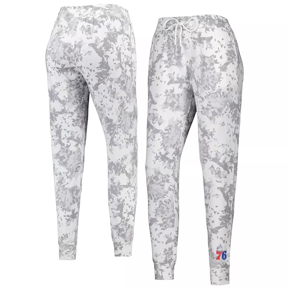 Women's Lusso Gray Philadelphia 76ers Melissa Tri-Blend Jogger Pants,  Product Image