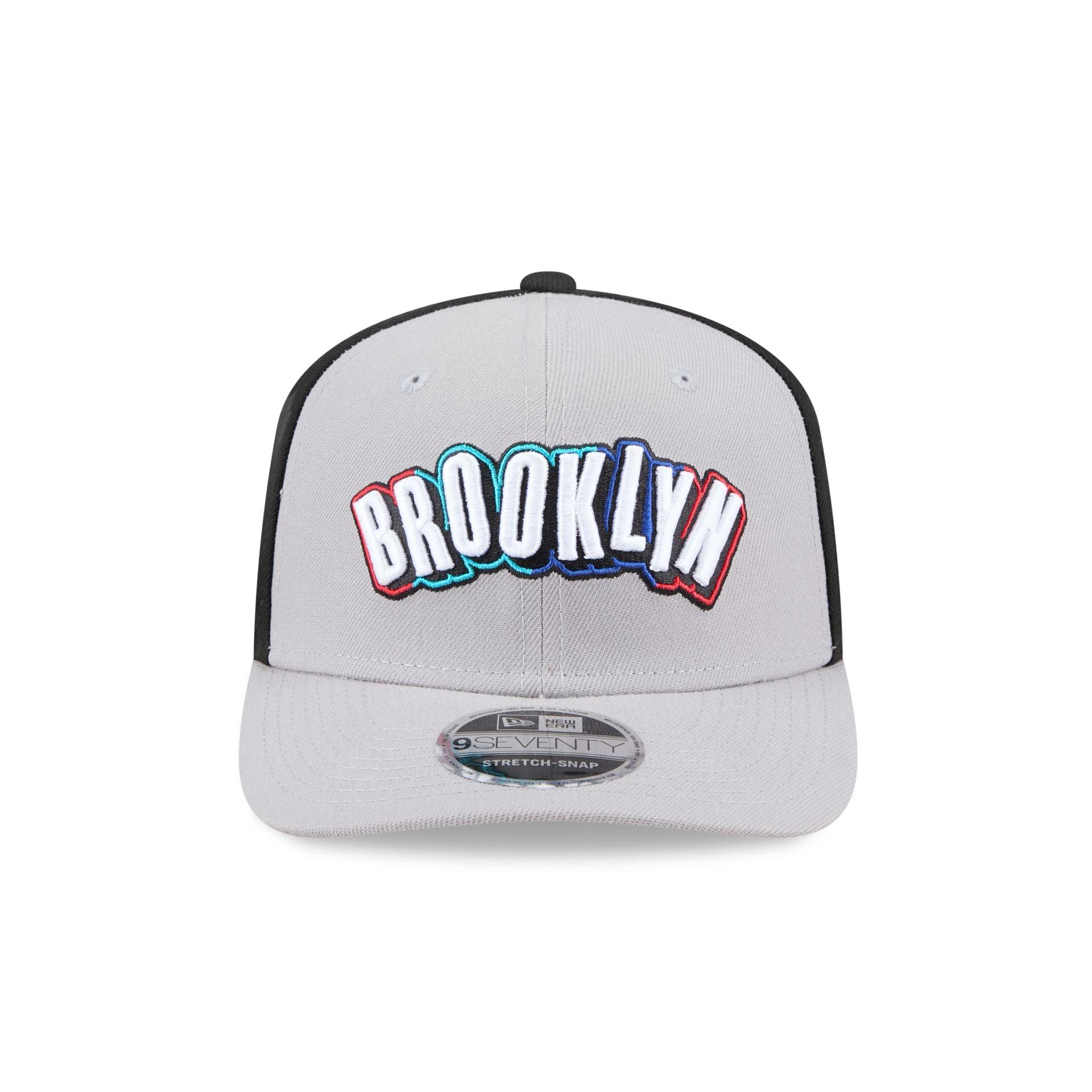 Brooklyn Nets 2024 City Edition 9SEVENTY Stretch-Snap Hat Male Product Image