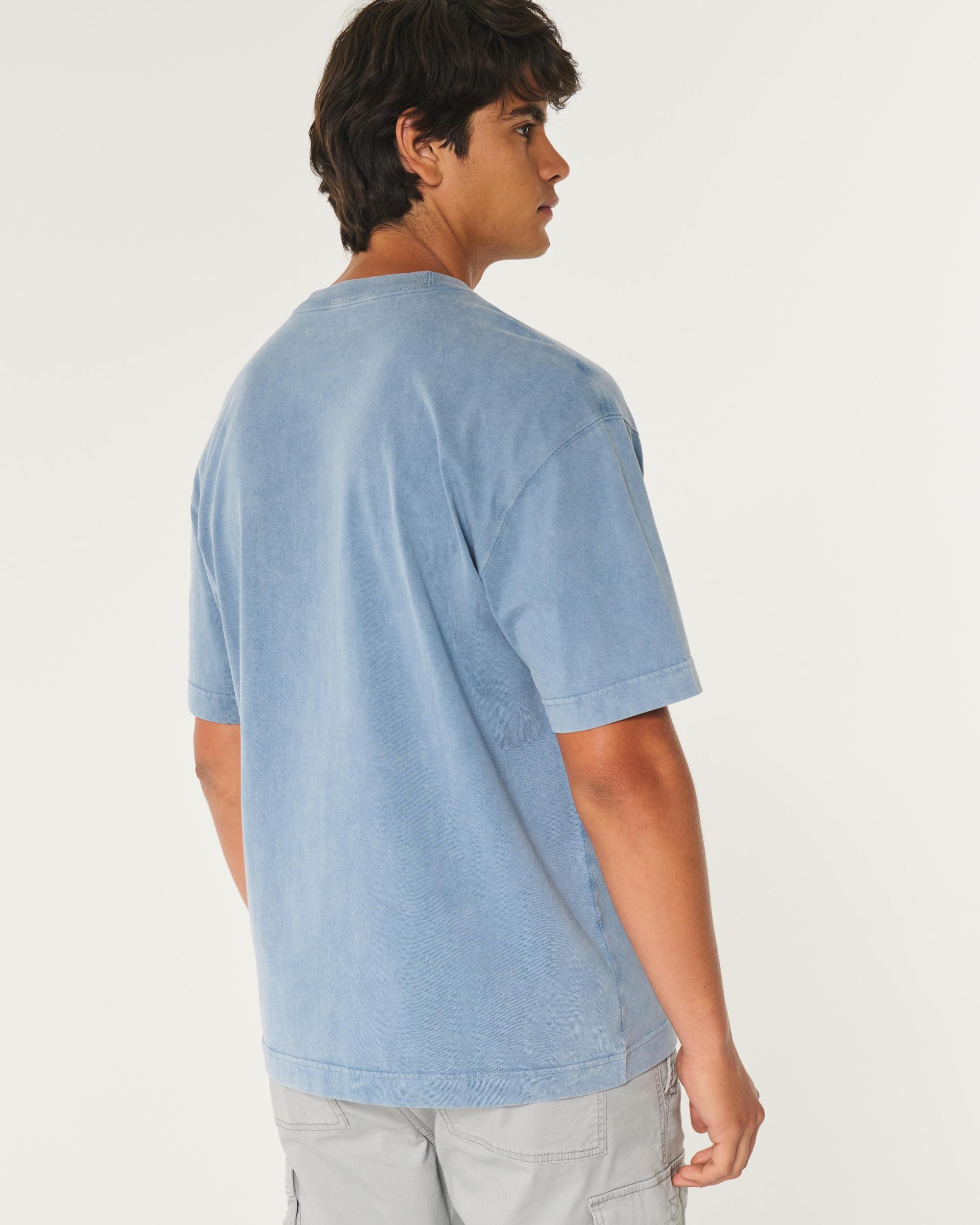 Dalix Mens Lil Smile Heavy Weight Cotton Tee Product Image