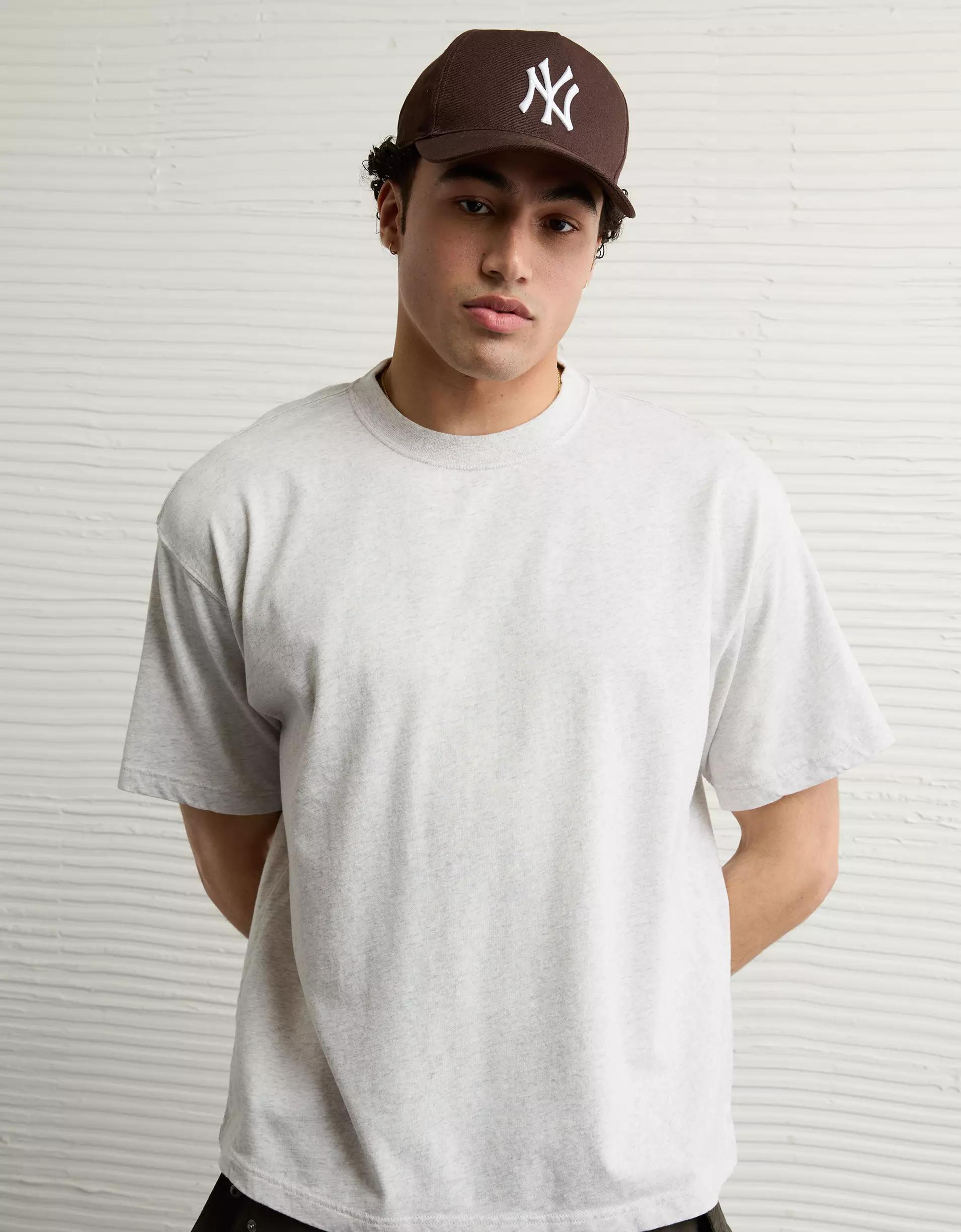 AE Boxy Sueded Jersey T-Shirt Product Image