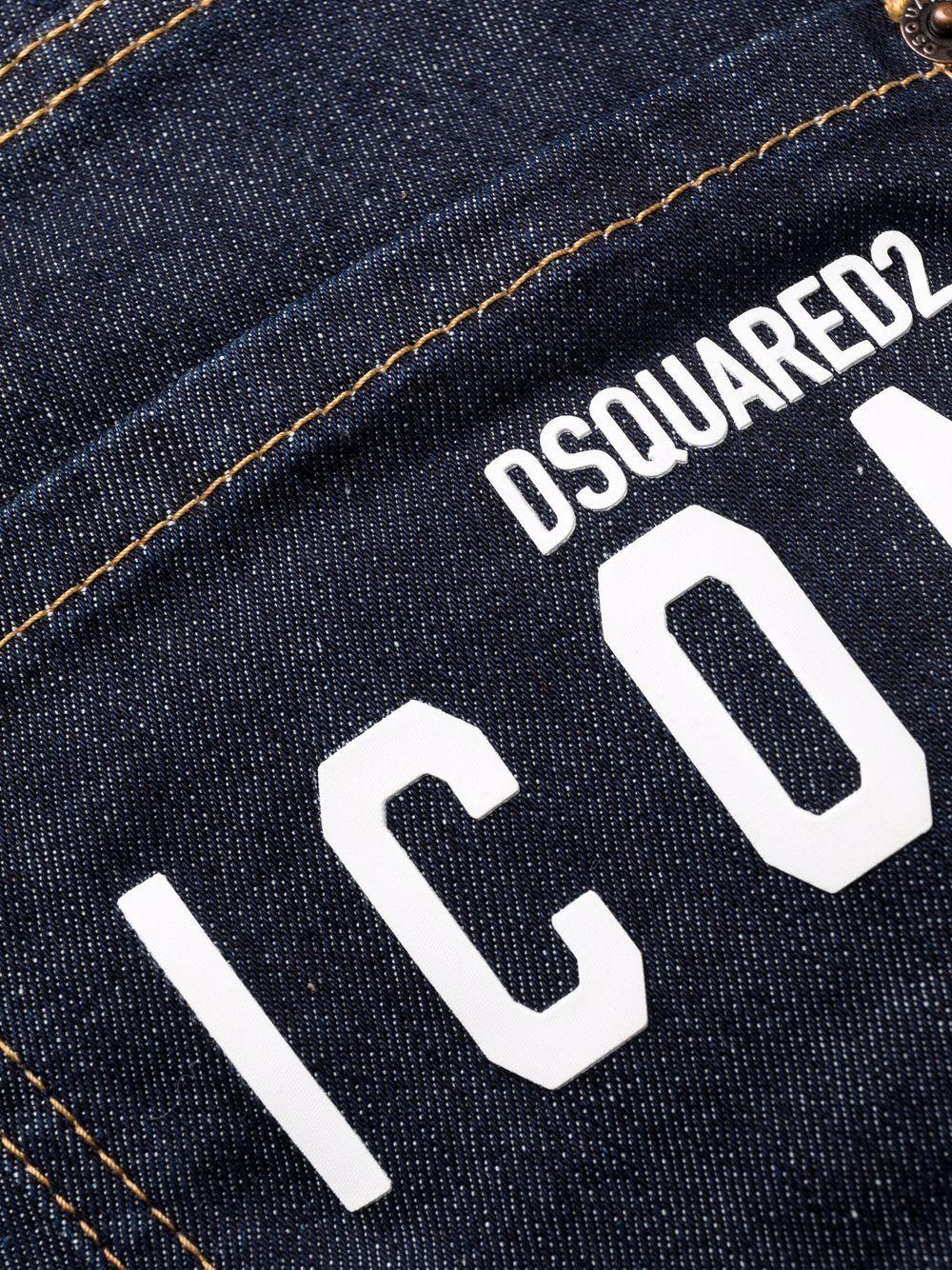 Icon-logo straight-leg jeans Product Image