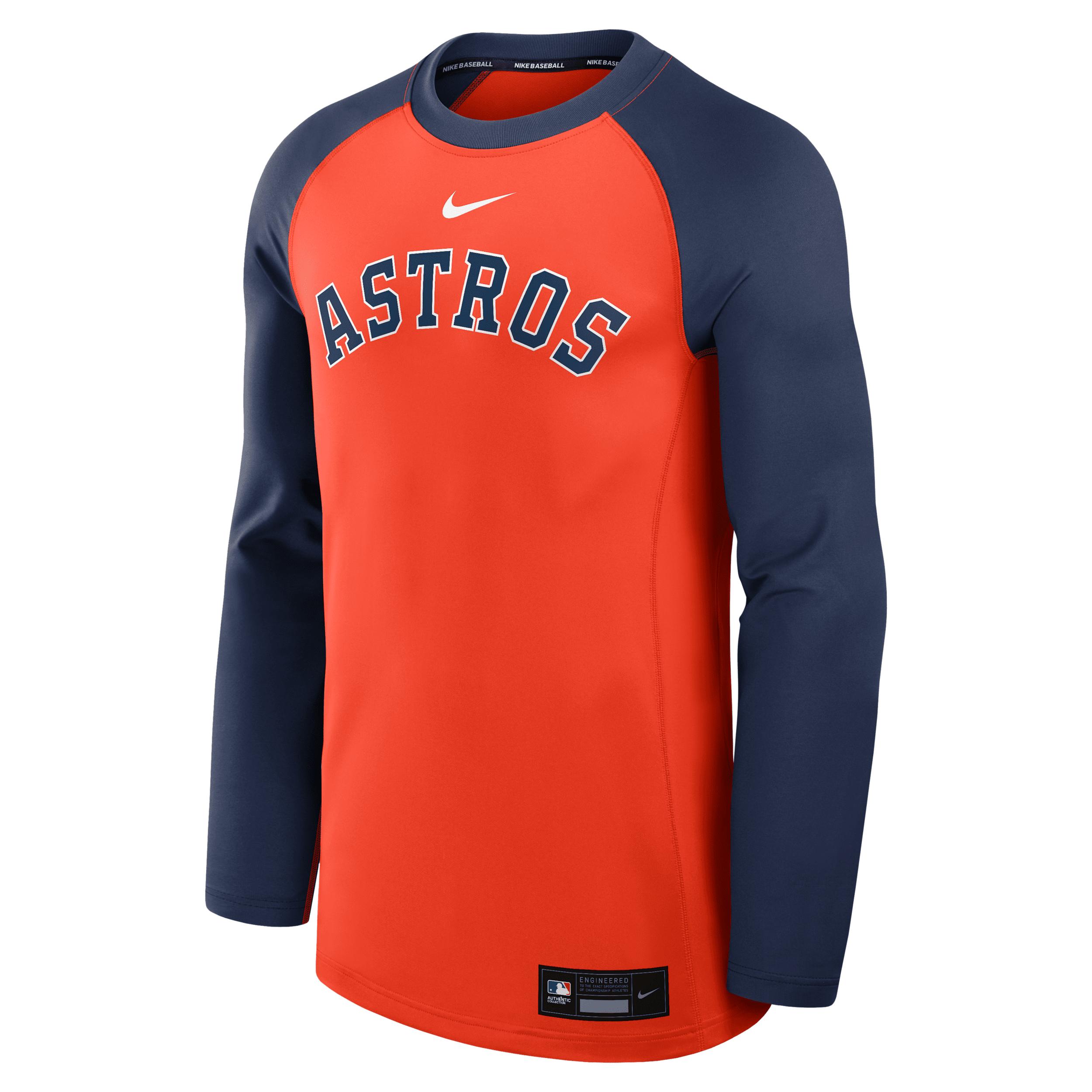 Baltimore Orioles Authentic Collection Game Time Nike Men's Dri-FIT MLB Pullover Crew Product Image