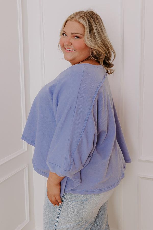 Ready, Set, Road Trip Oversized Top Curves Product Image