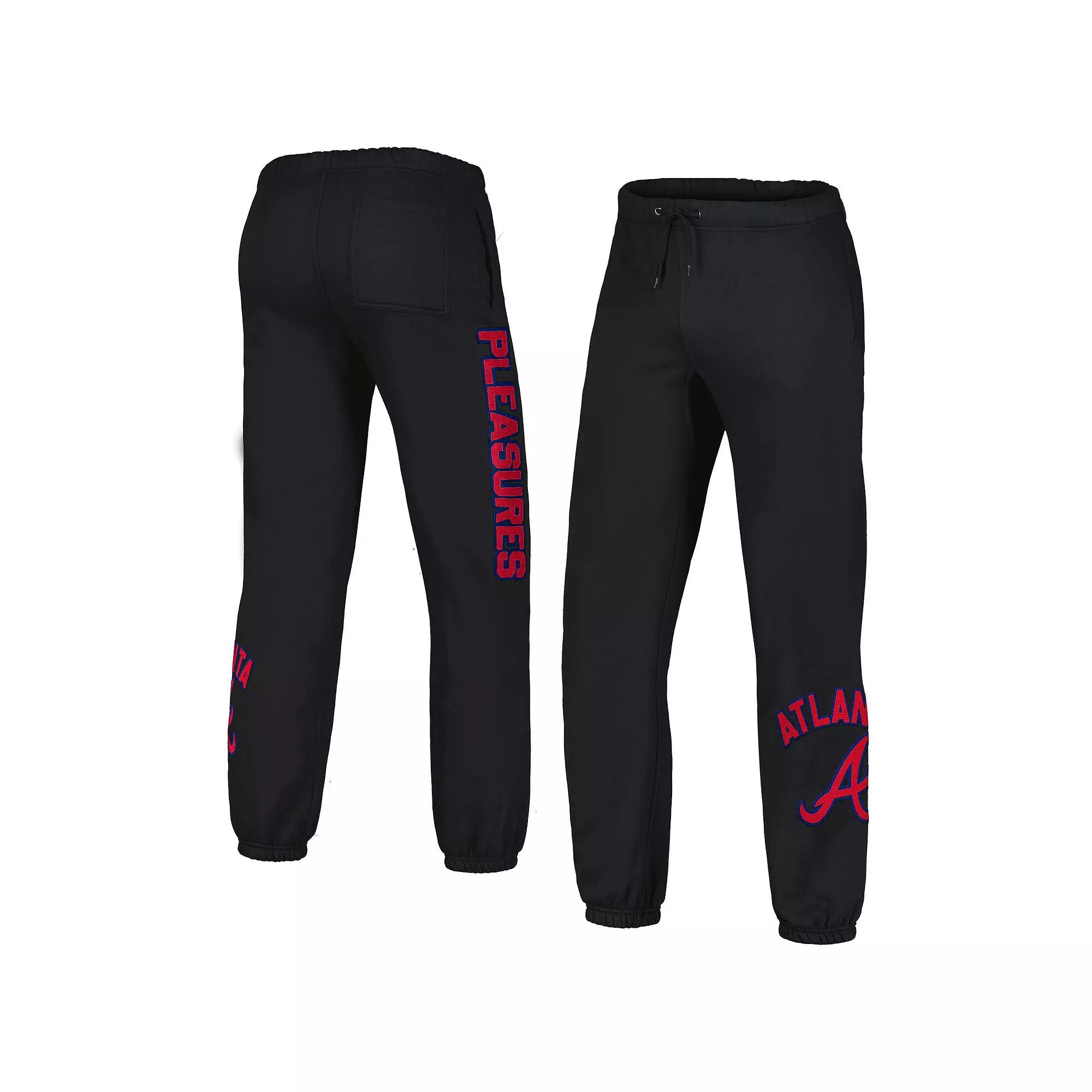 Men's PLEASURES Black Boston Red Sox Opening Day Sweatpants,  Product Image