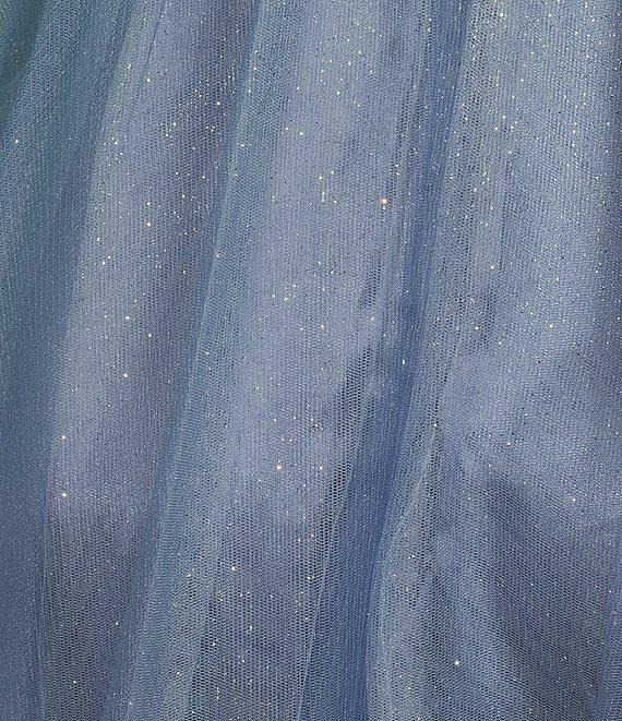 Blondie Nites Embellished Mesh Sweetheart Neckline Corset Ballgown Product Image